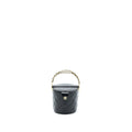 Chanel 23C Flap Bucket Bag Lambskin Black  (Microchip)