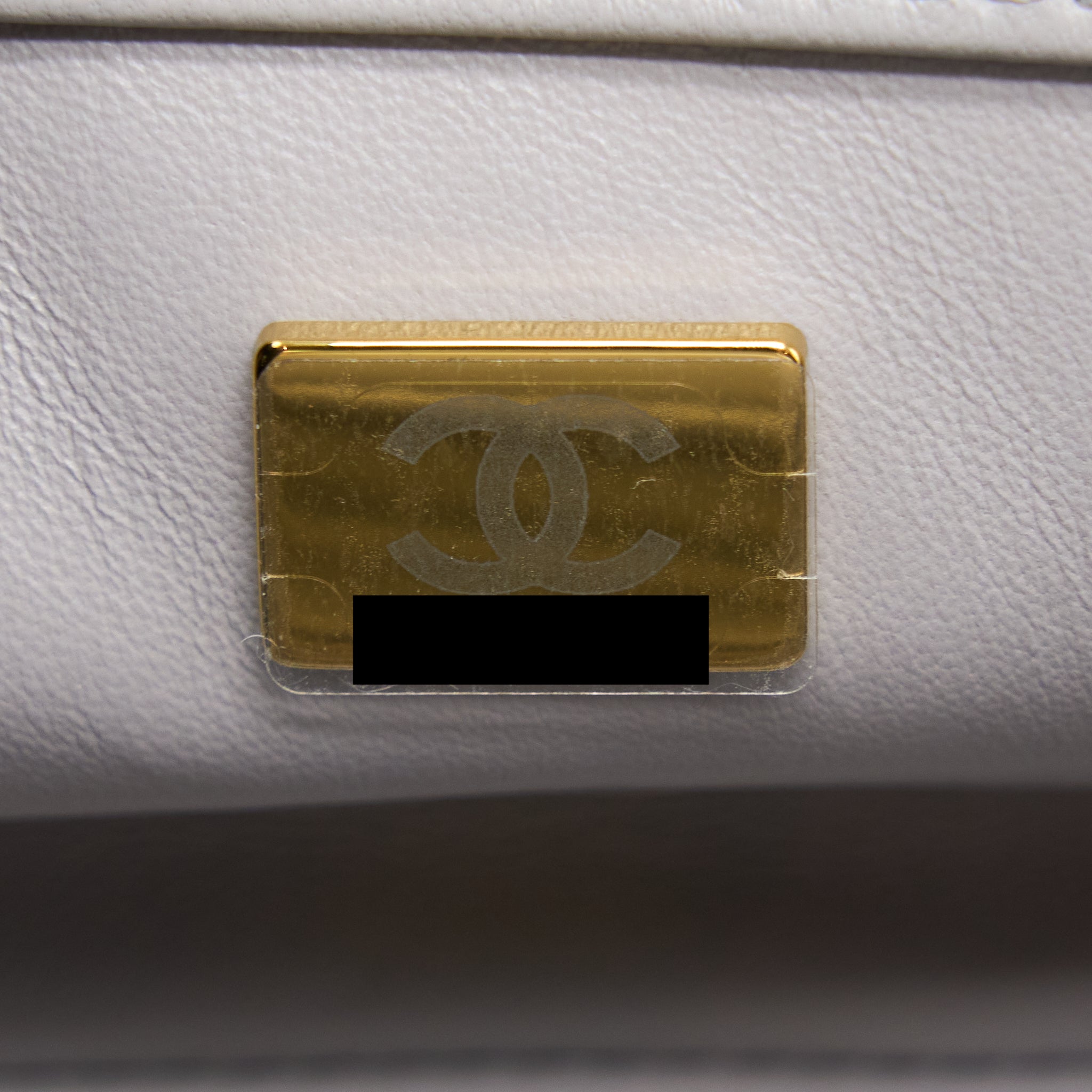 Chanel 22B Pearl Crush Mini Rectangular Flap Bag Lambskin Light Grey (Microchip)
