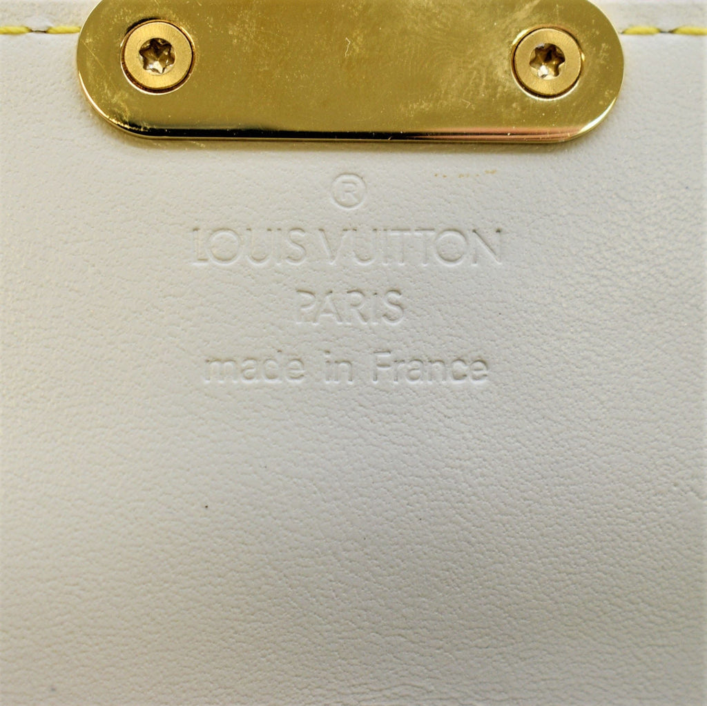 LOUIS VUITTON Suhali L'aimable Leather Shoulder Bag Off White