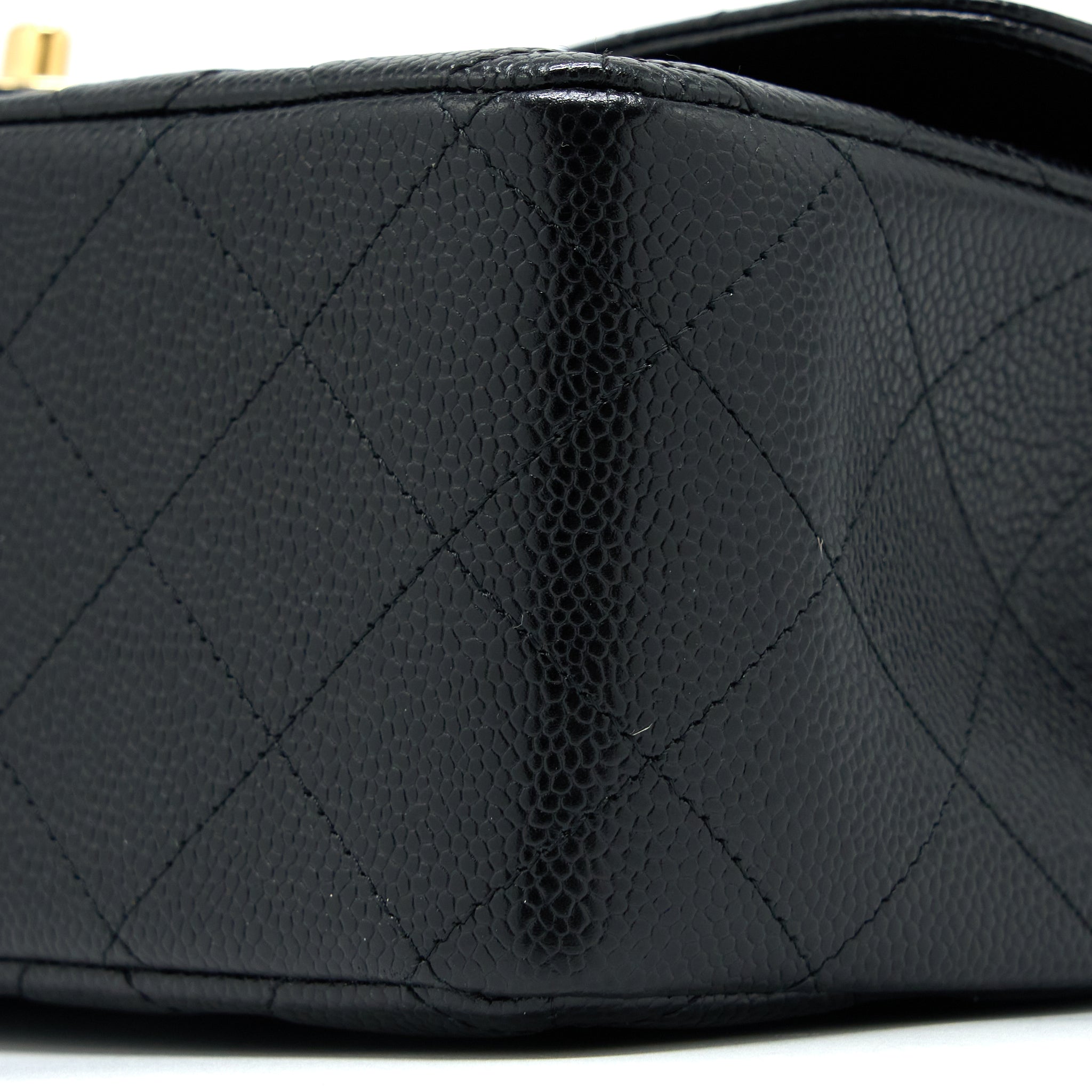 Chanel Jumbo Classic Double Flap Bag Caviar Black