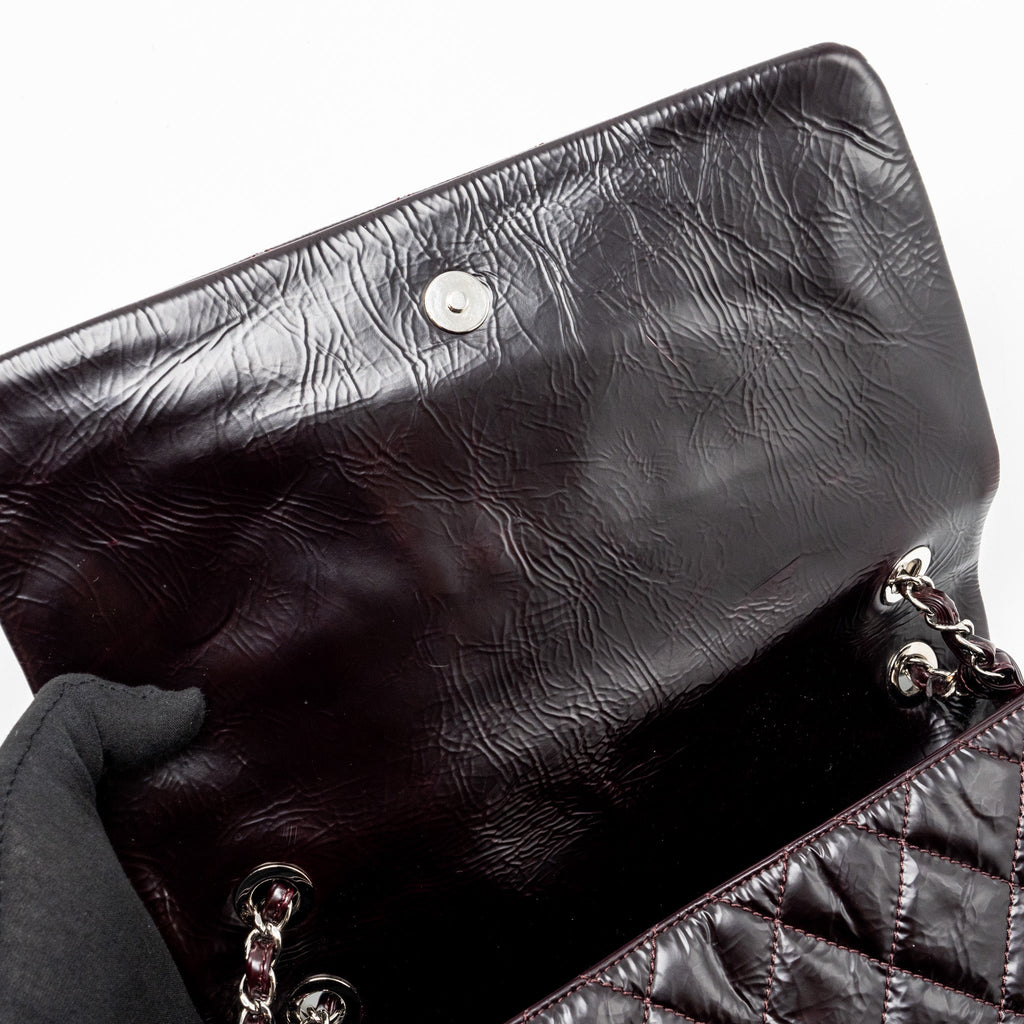 Chanel 31 Rue Cambon flap bag calfskin dark red