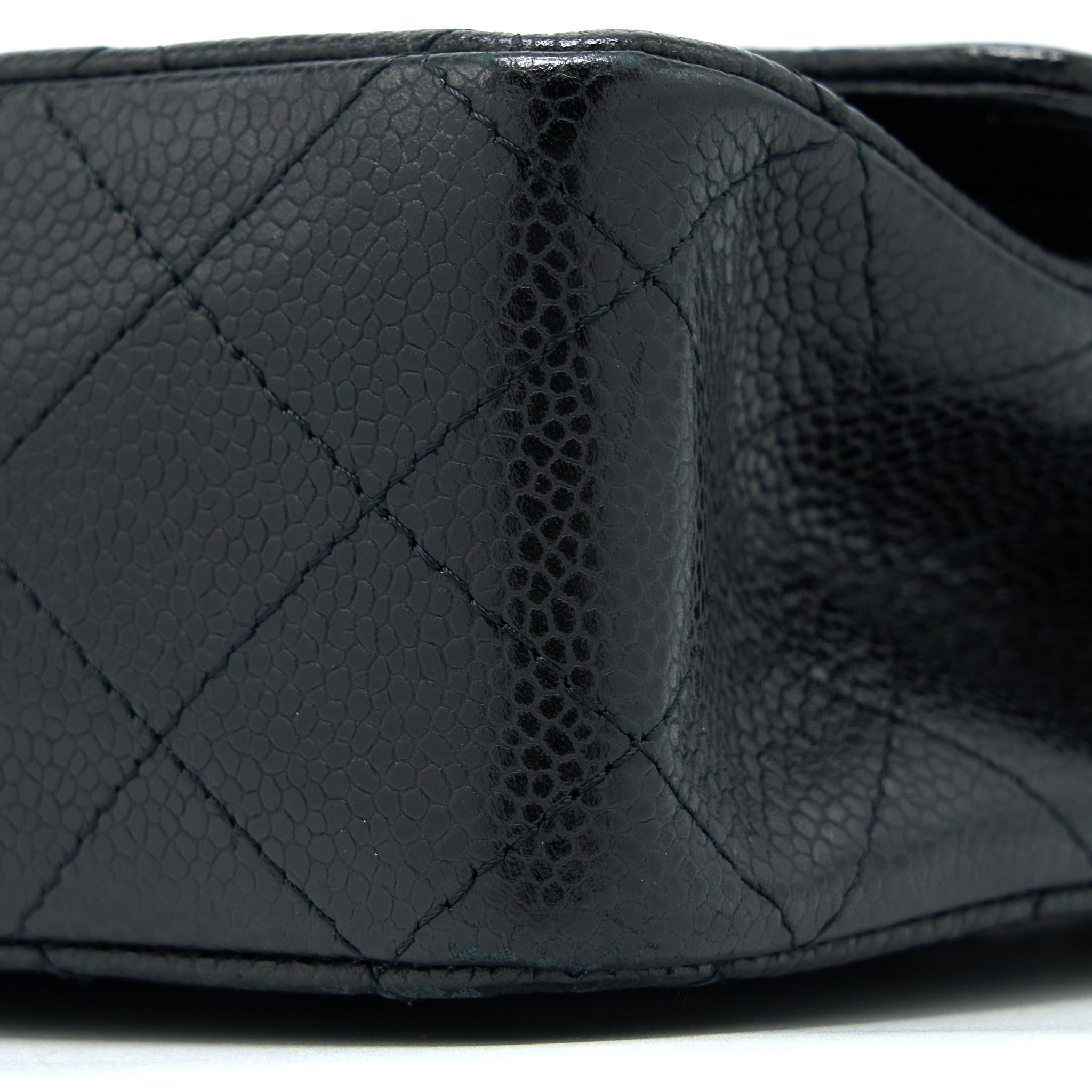 Chanel Medium Classic Double Flap Bag Caviar Black