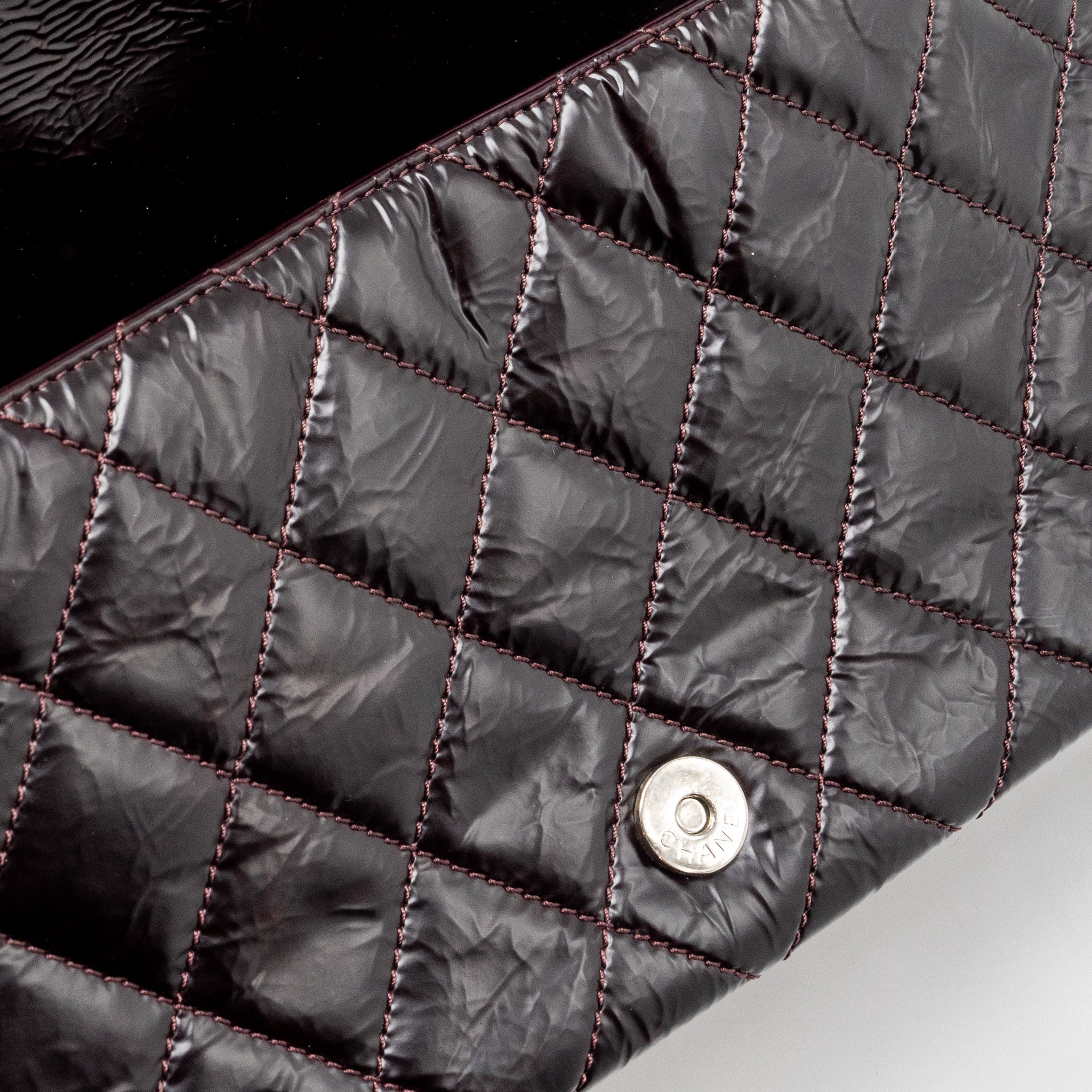 Chanel 31 Rue Cambon flap bag calfskin dark red