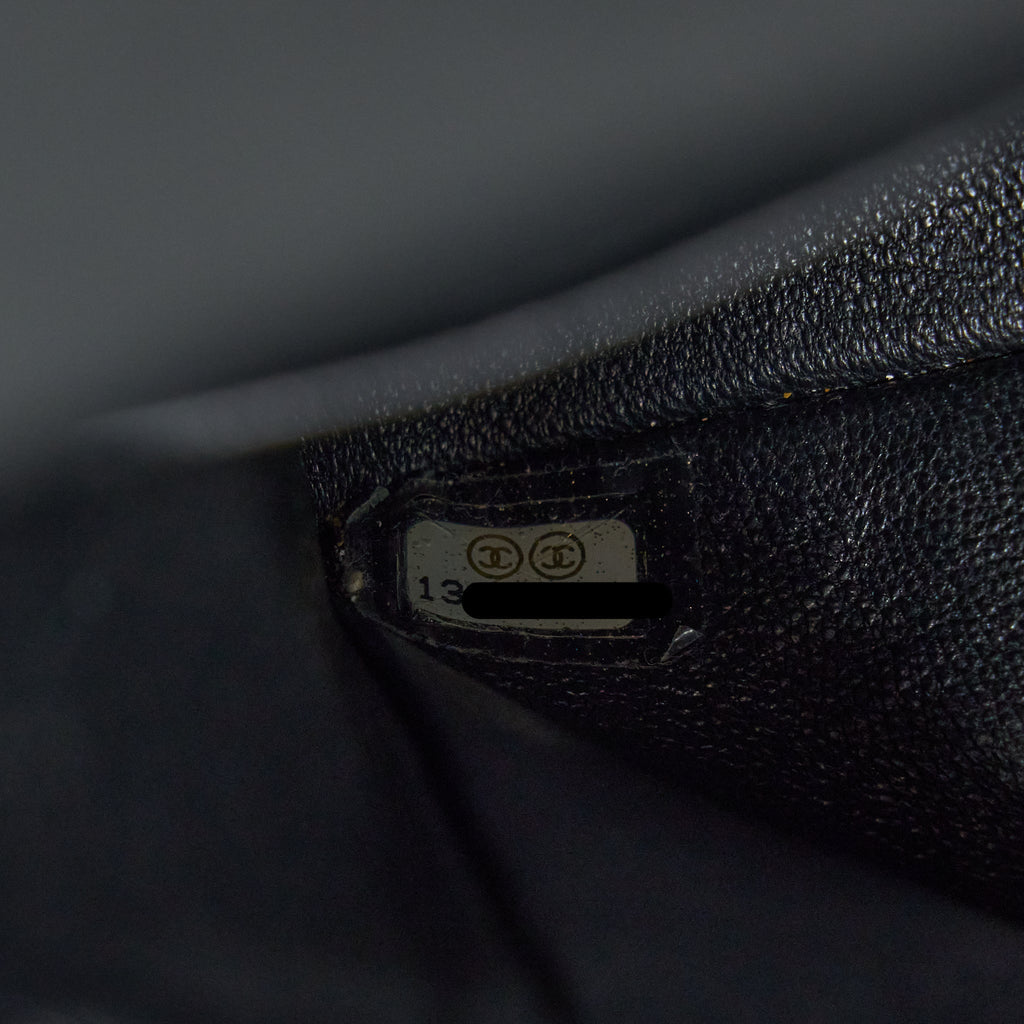 Chanel Medium Classic Double Flap Bag Caviar Black