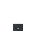 Chanel Small Compact Wallet Caviar Black L