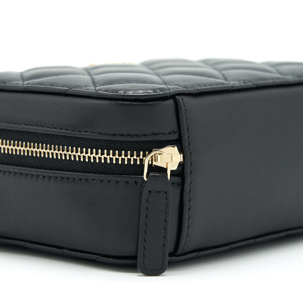 Chanel Pearl Crush Camera Bag Lambskin Black