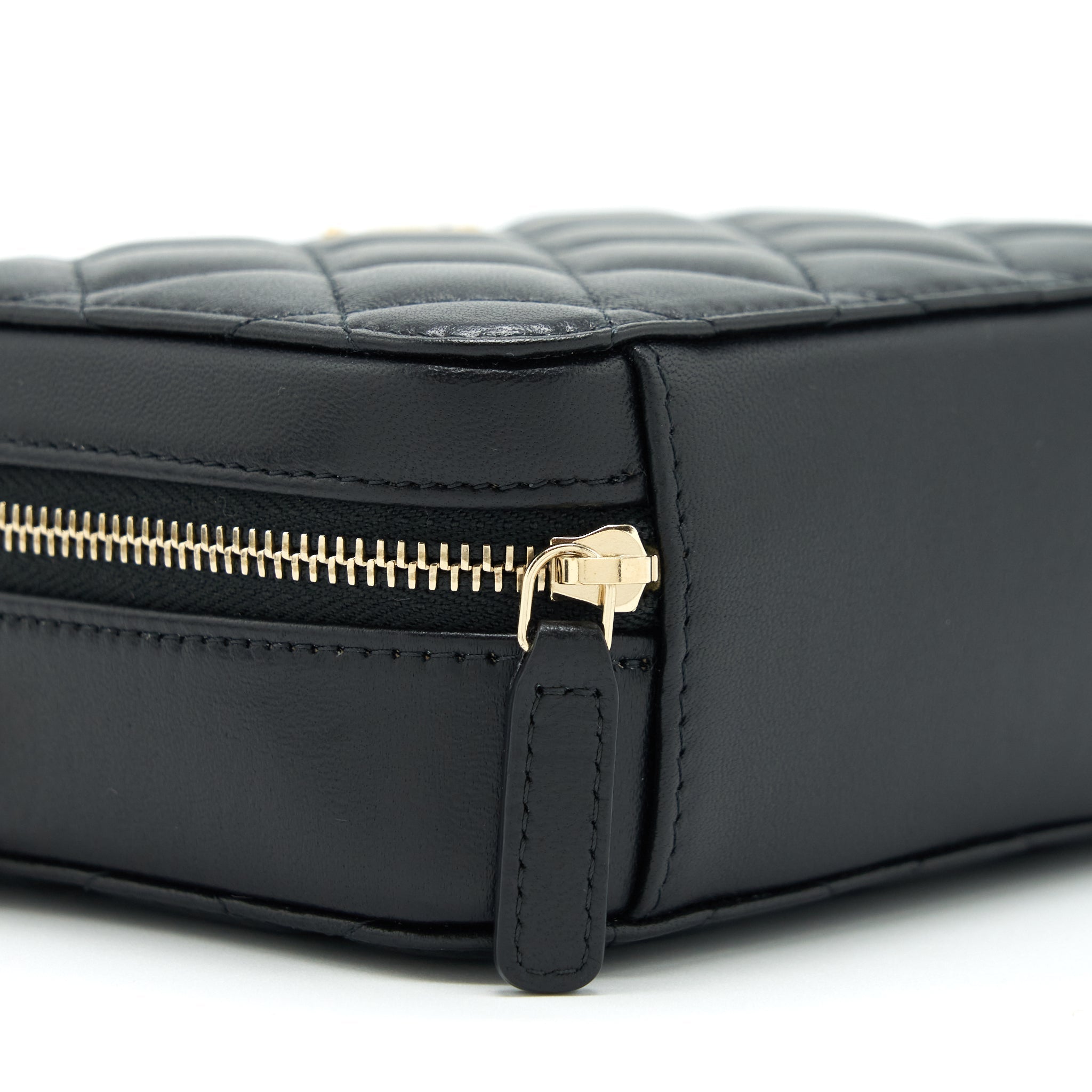 Chanel Pearl Crush Camera Bag Lambskin Black