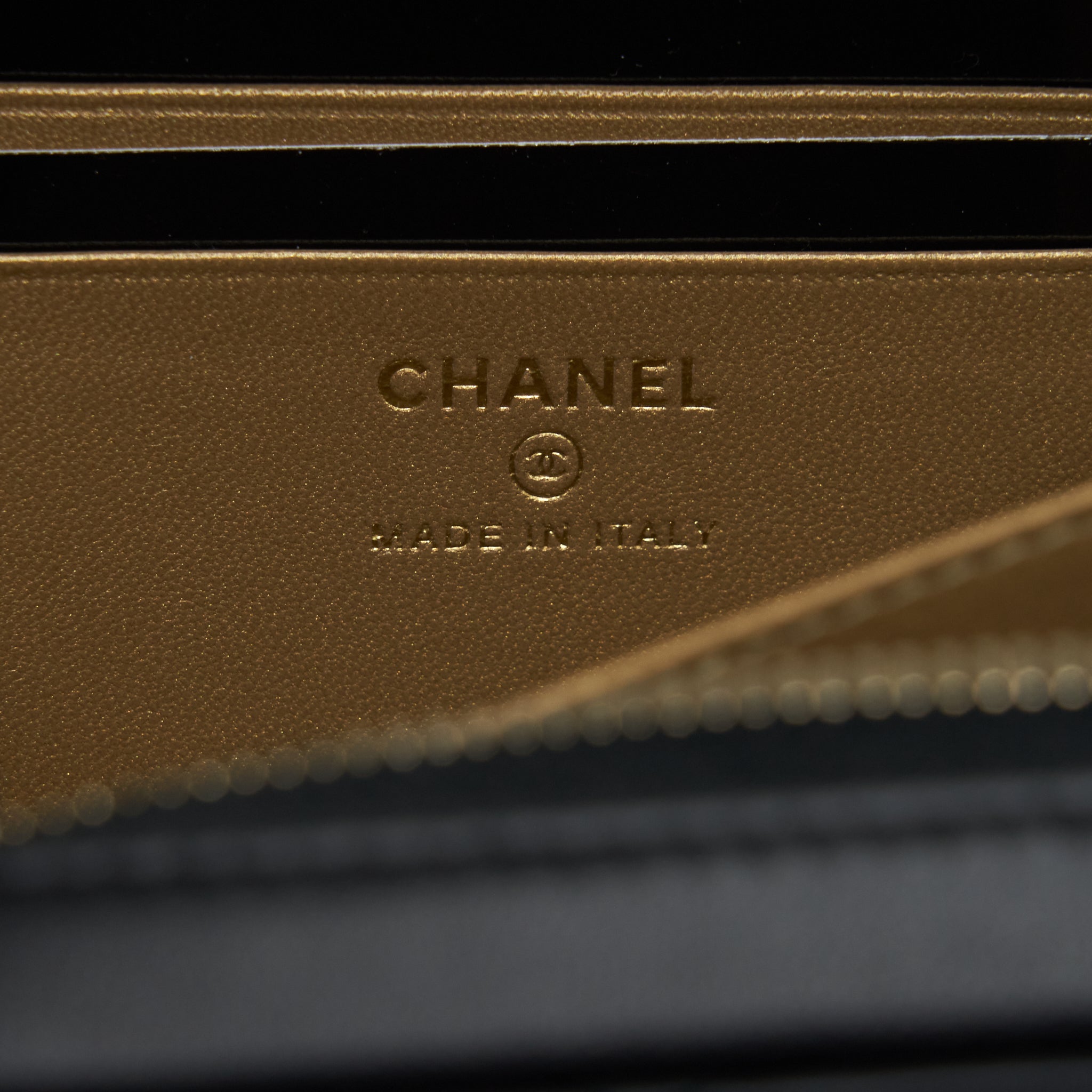 Chanel Pearl Crush Camera Bag Lambskin Black