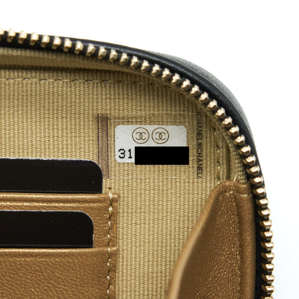 Chanel Pearl Crush Camera Bag Lambskin Black