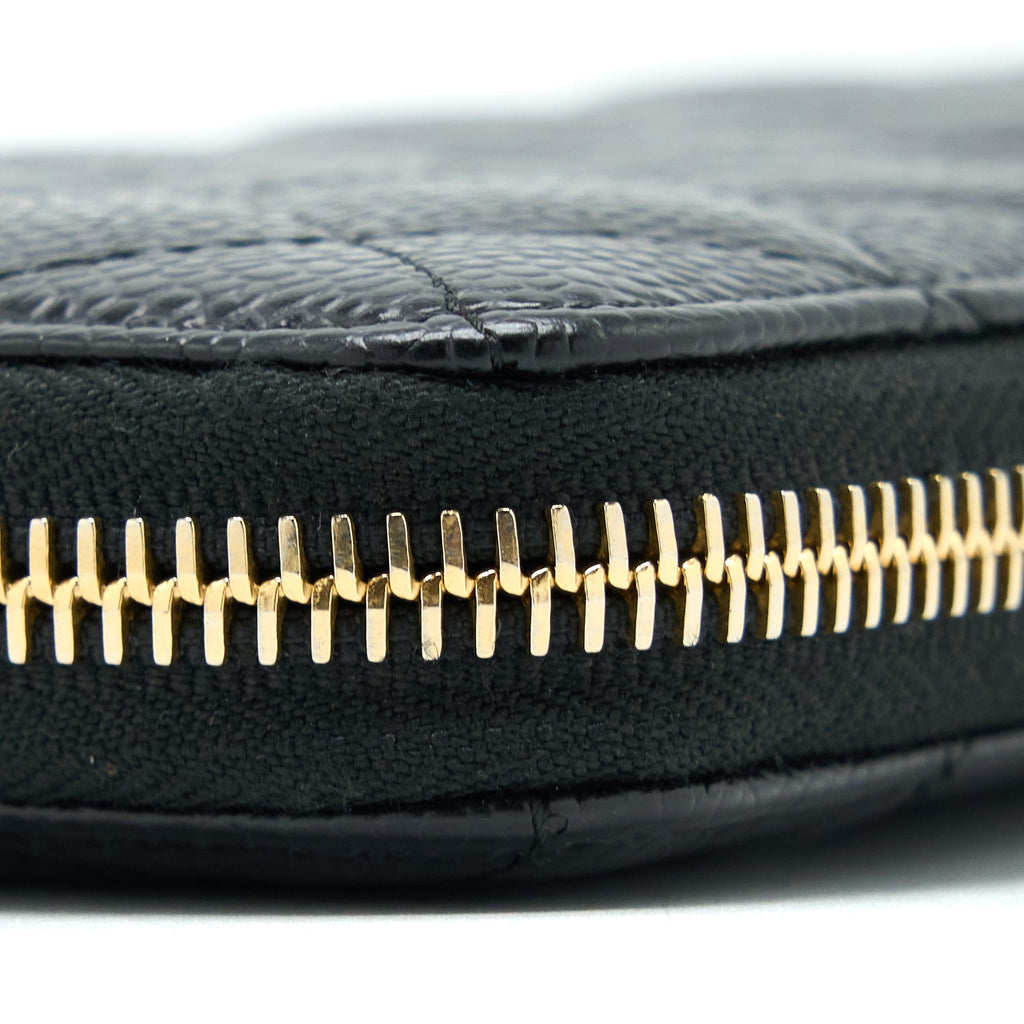 Chanel Zippy Long Wallet Caviar Black