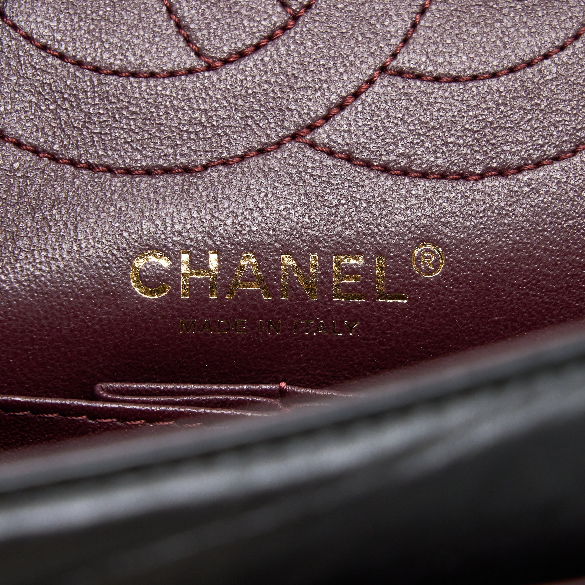 Chanel Small 2.55 Reissue Flap Bag Aged Calfskin Black Brushed