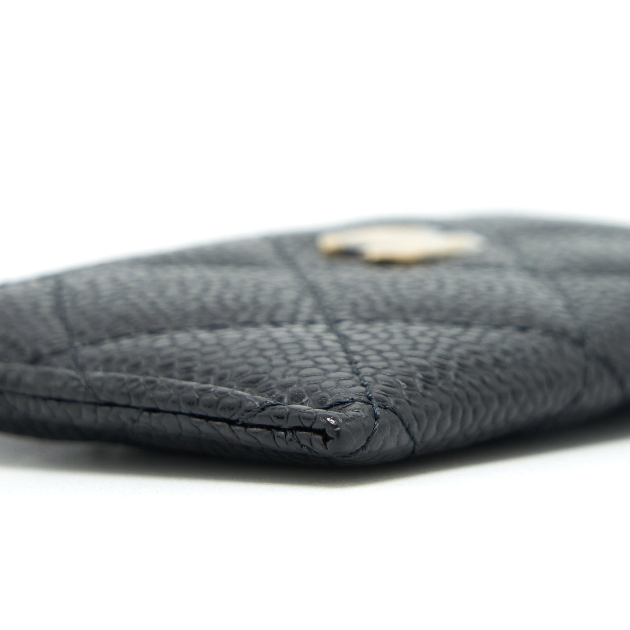 Chanel Classic Card Holder Caviar Black