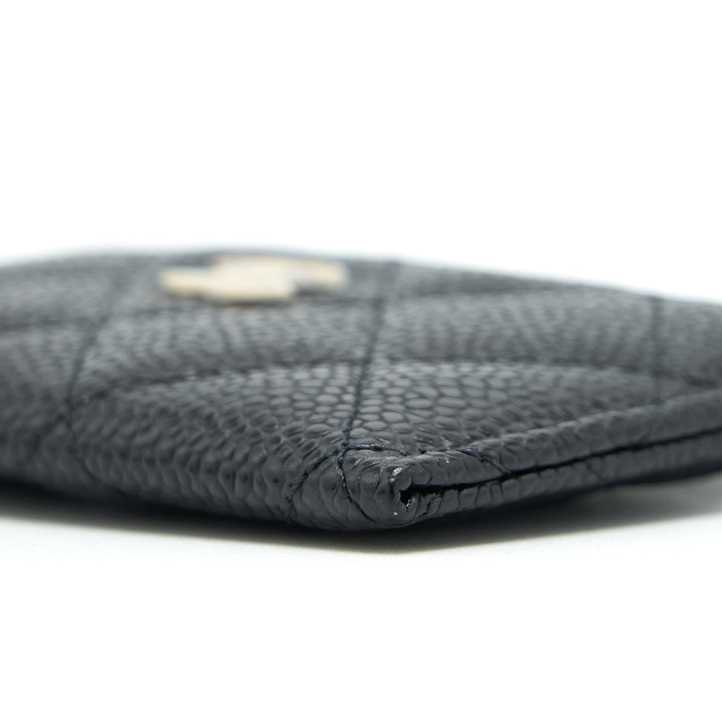 Chanel Classic Card Holder Caviar Black