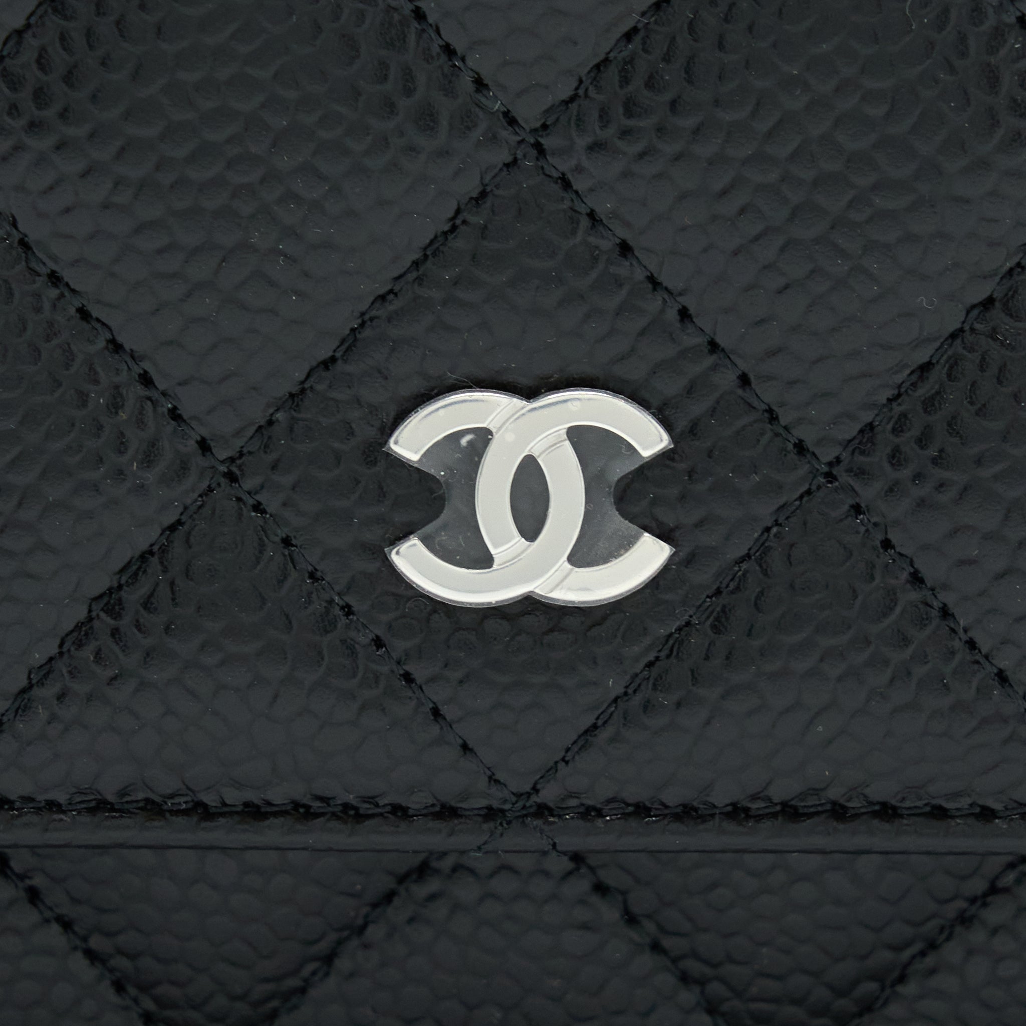 Chanel Classic Wallet On Chain Caviar Black