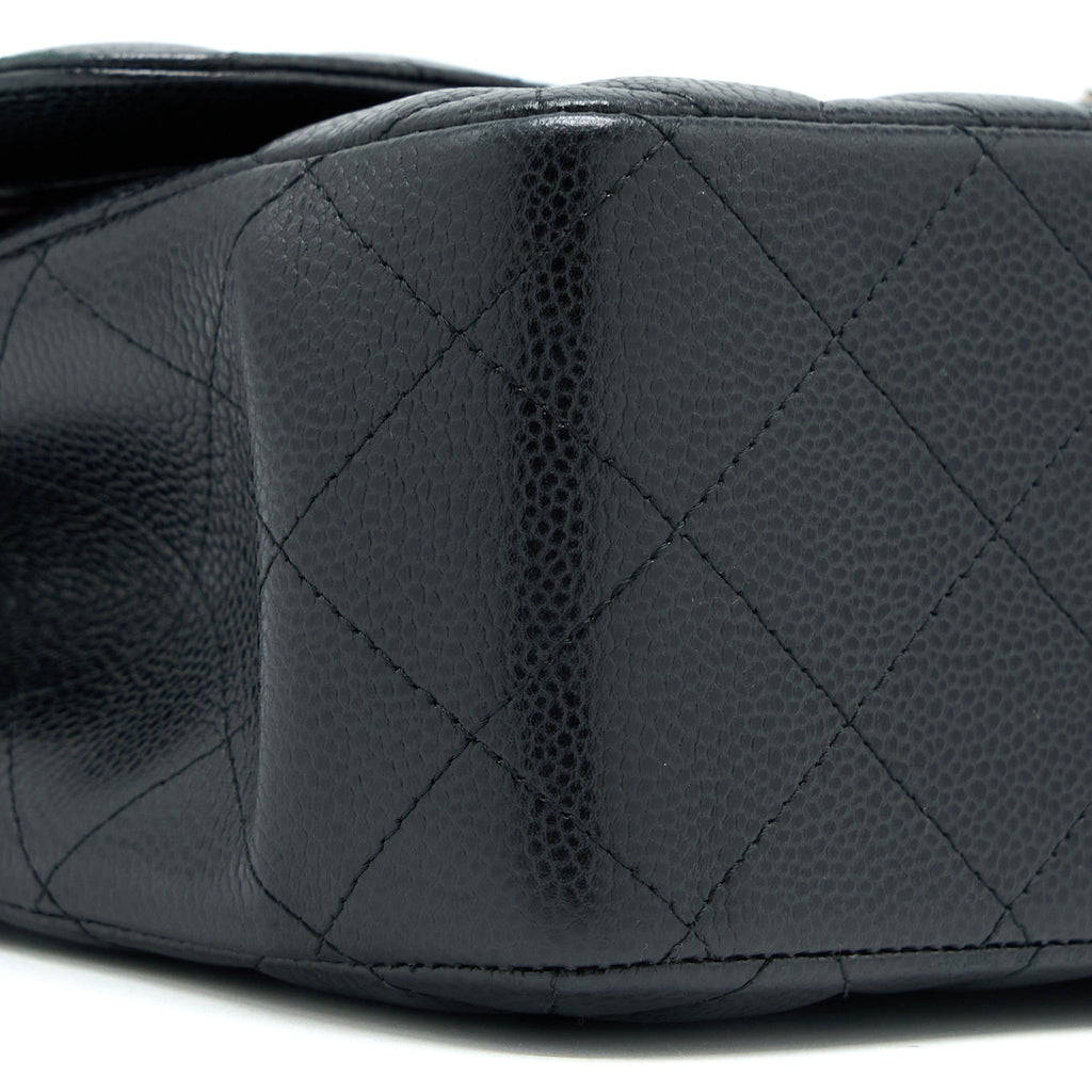 Chanel Classic Jumbo Double Flap Bag Caviar Black