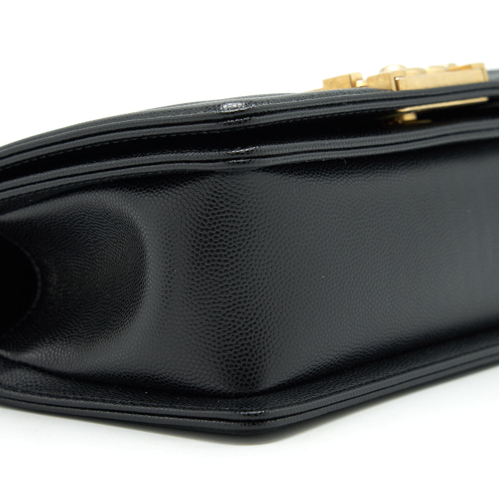 Chanel Small Boy Bag Caviar Black