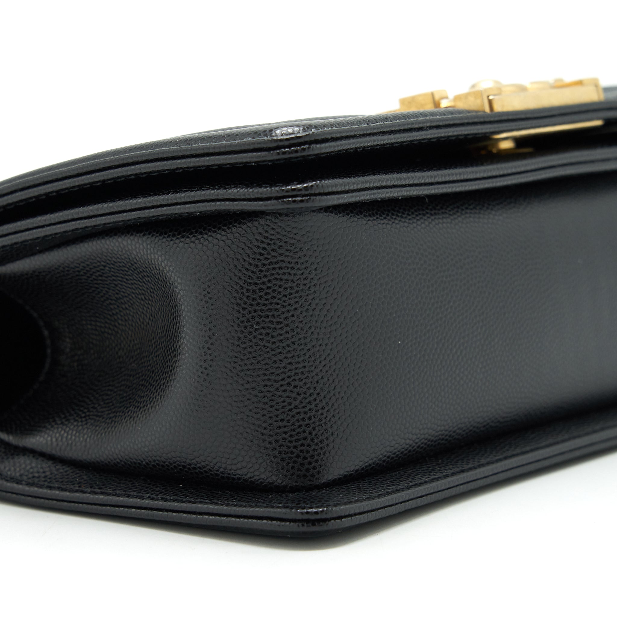 Chanel Small Boy Bag Caviar Black