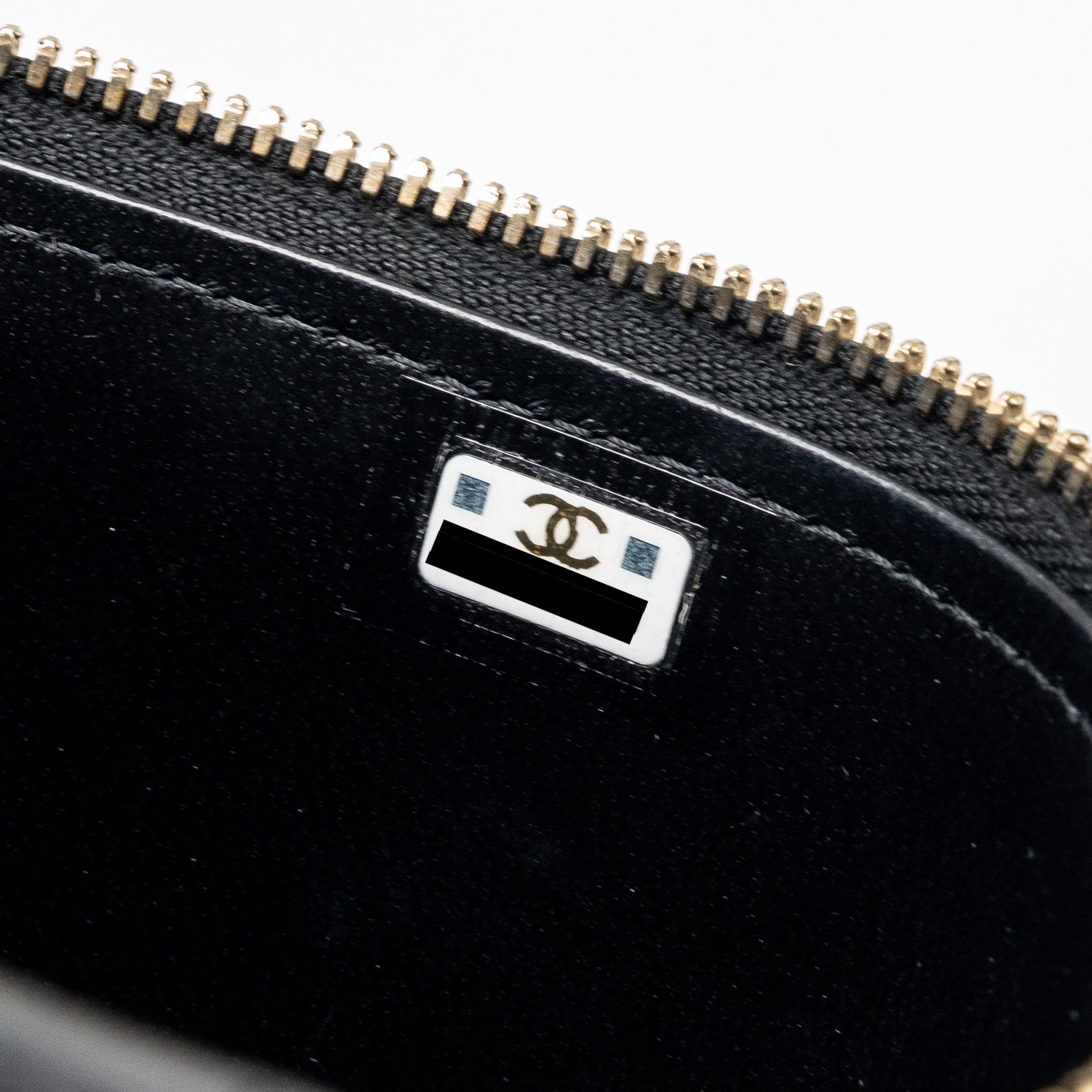 Chanel Top Handle Mini Vanity Case with Chain Lambskin Black  (Microchip)