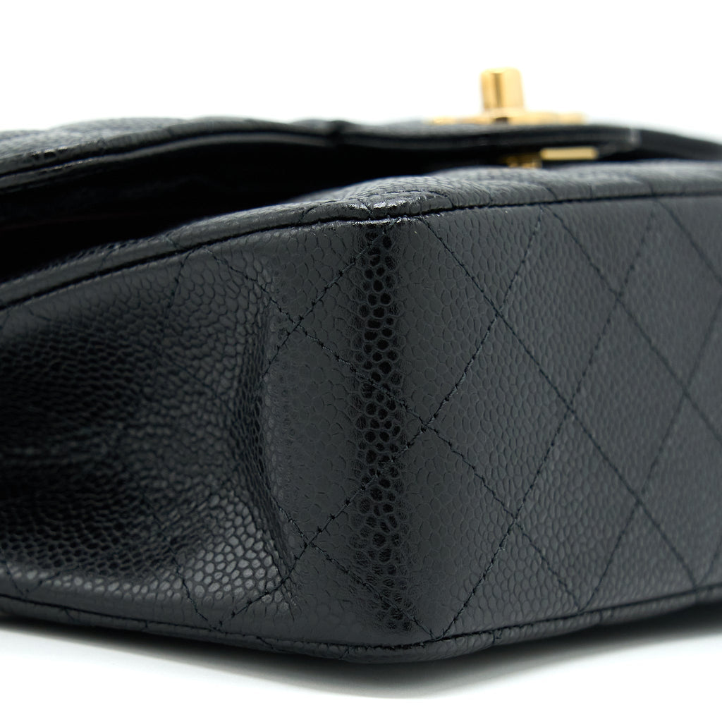 Chanel Small Classic Double Flap Caviar Black