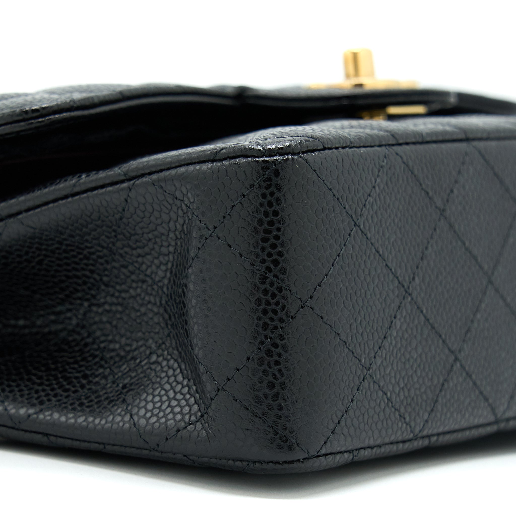 Chanel Small Classic Double Flap Caviar Black