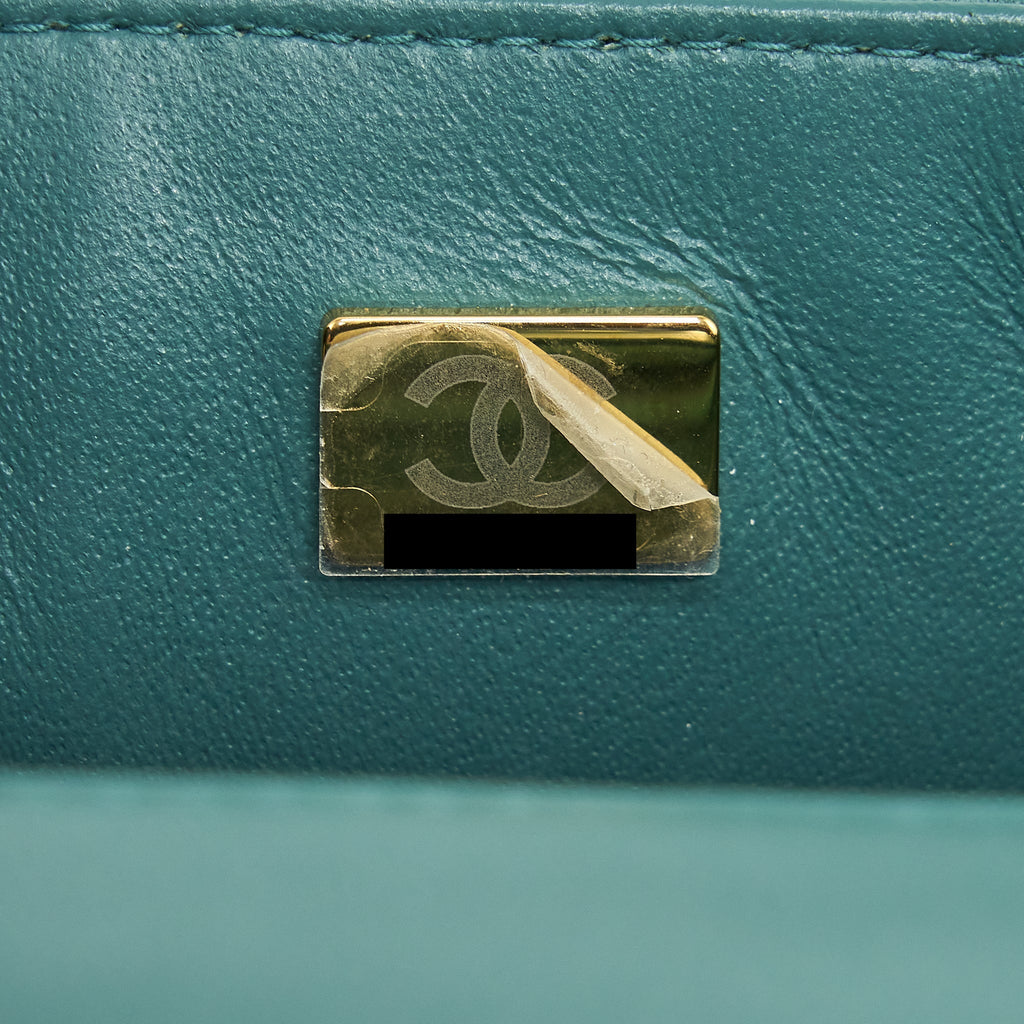 Chanel 21A Mini Rectangular Flap Bag Lambskin Light green L