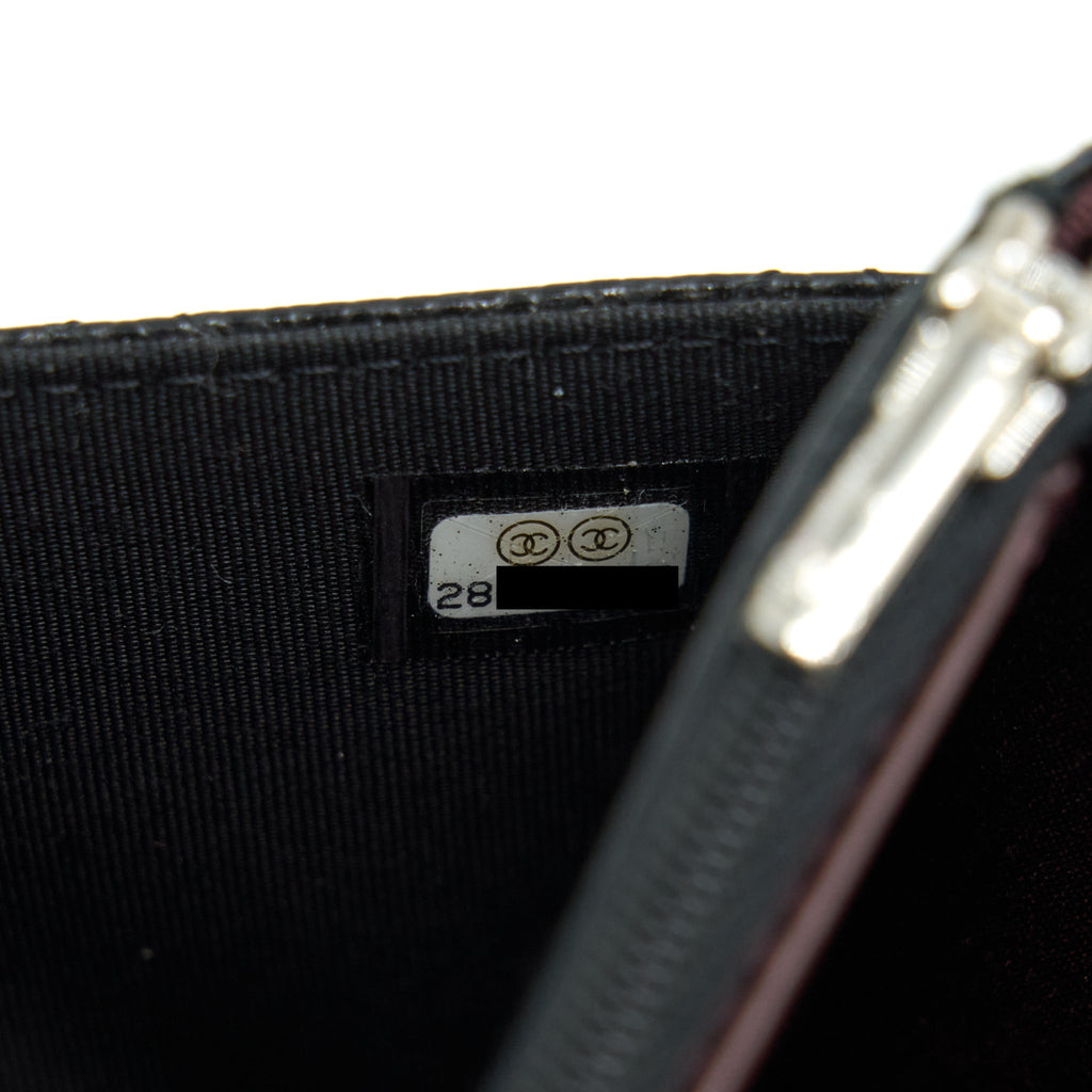 Chanel Classic Wallet On Chain Caviar Black