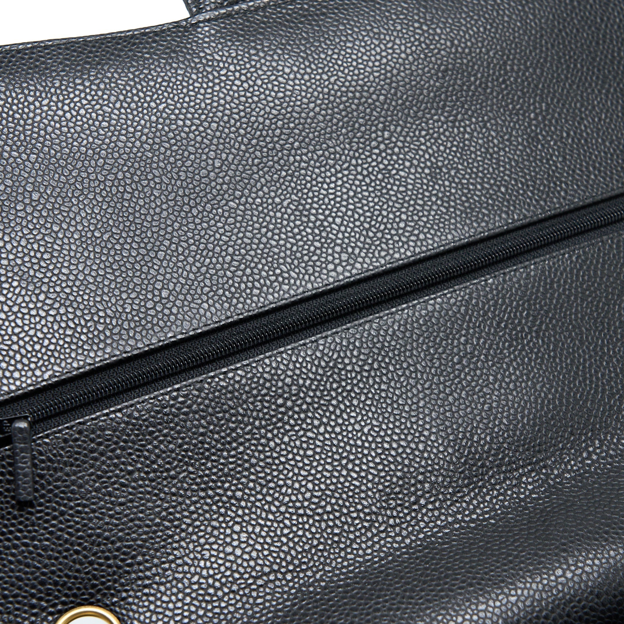 Chanel Maxi Classic Double Flap Bag Caviar Black
