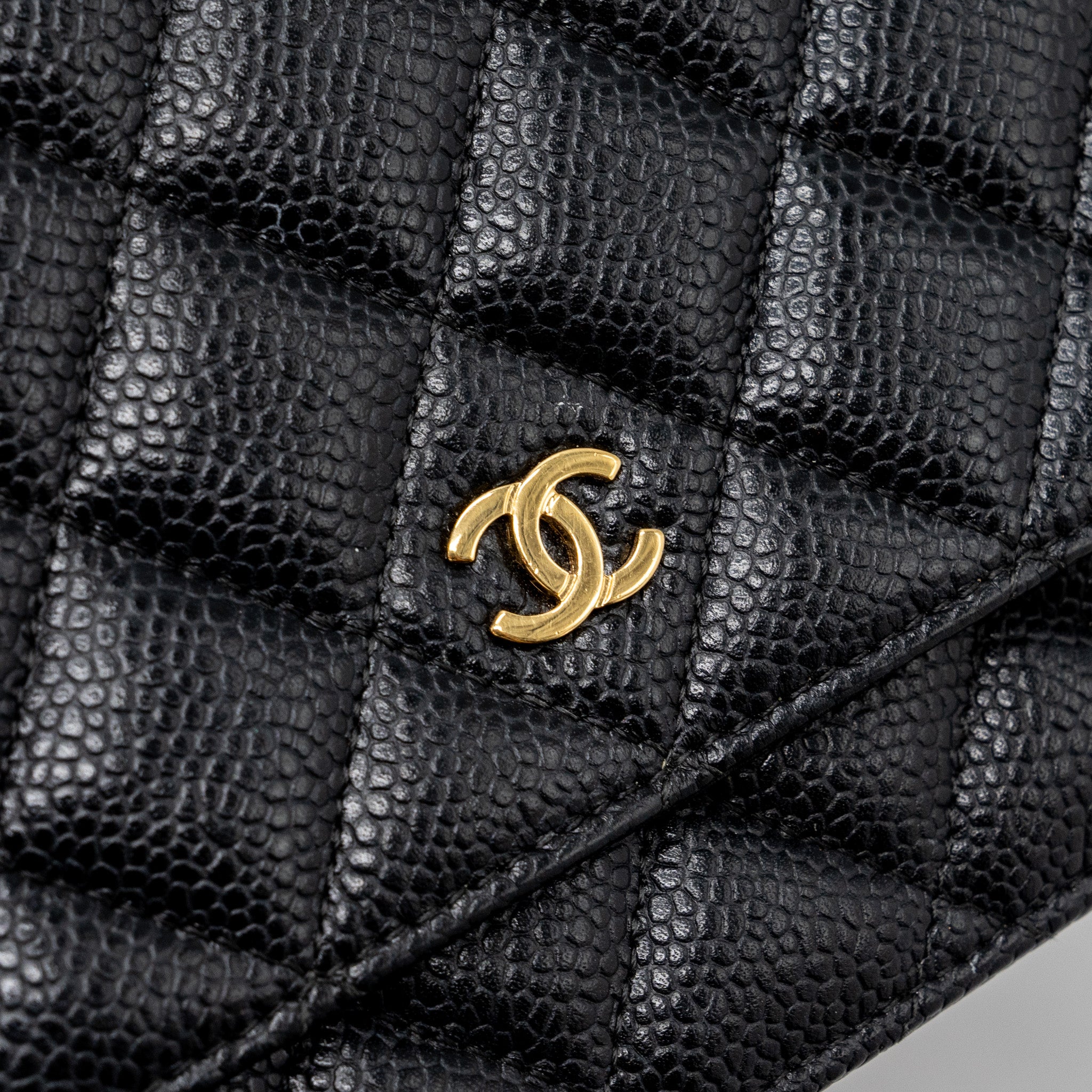 Chanel Classic Wallet On Chain Black Caviar Black