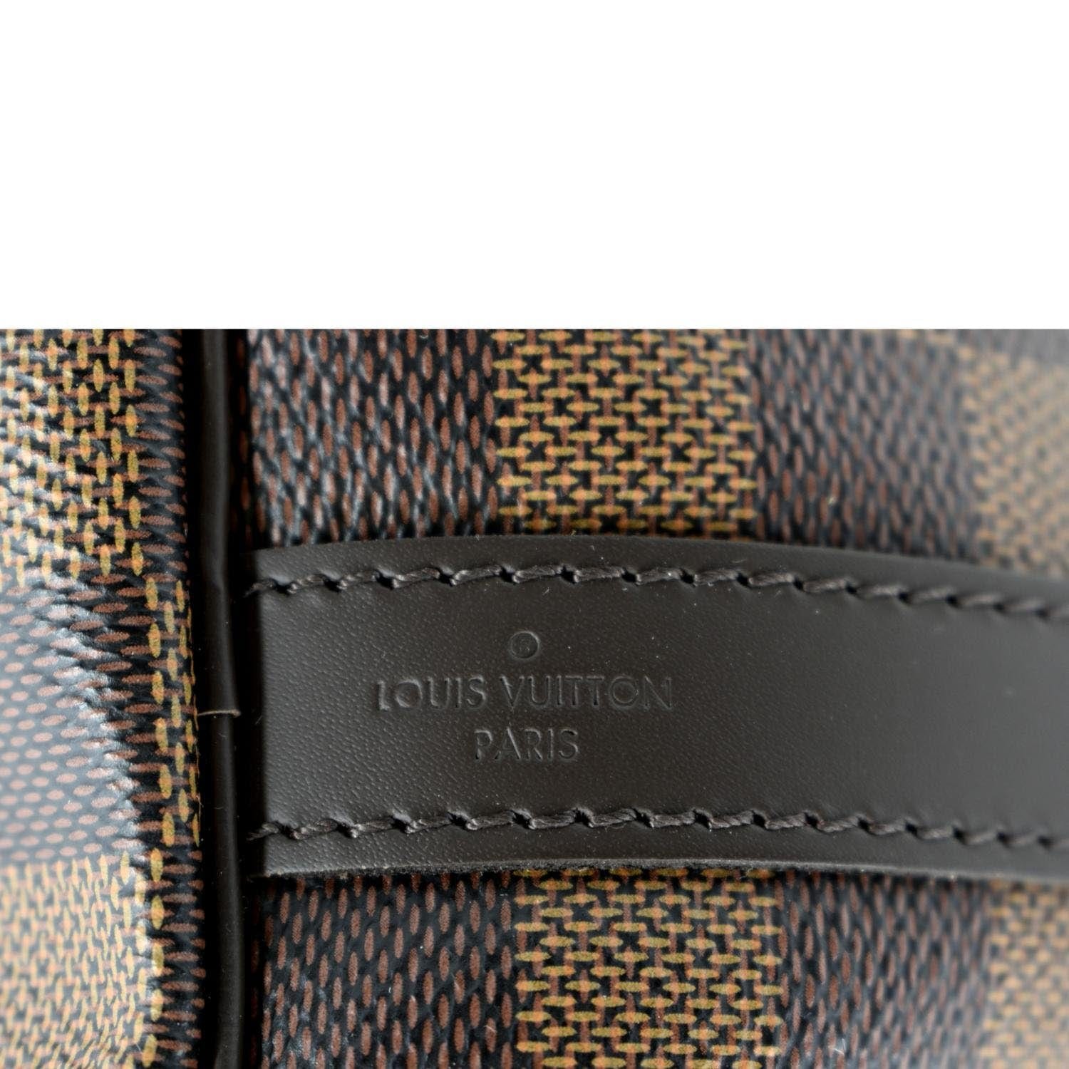 LOUIS VUITTON Speedy 25 Bandouliere Damier Ebene Shoulder Bag Brown