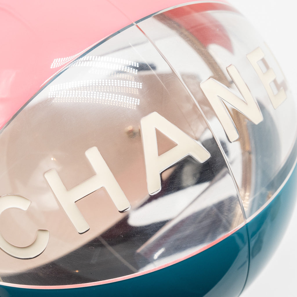Chanel 19s Beach Ball Evening Bag Plexiglass Multicolour L