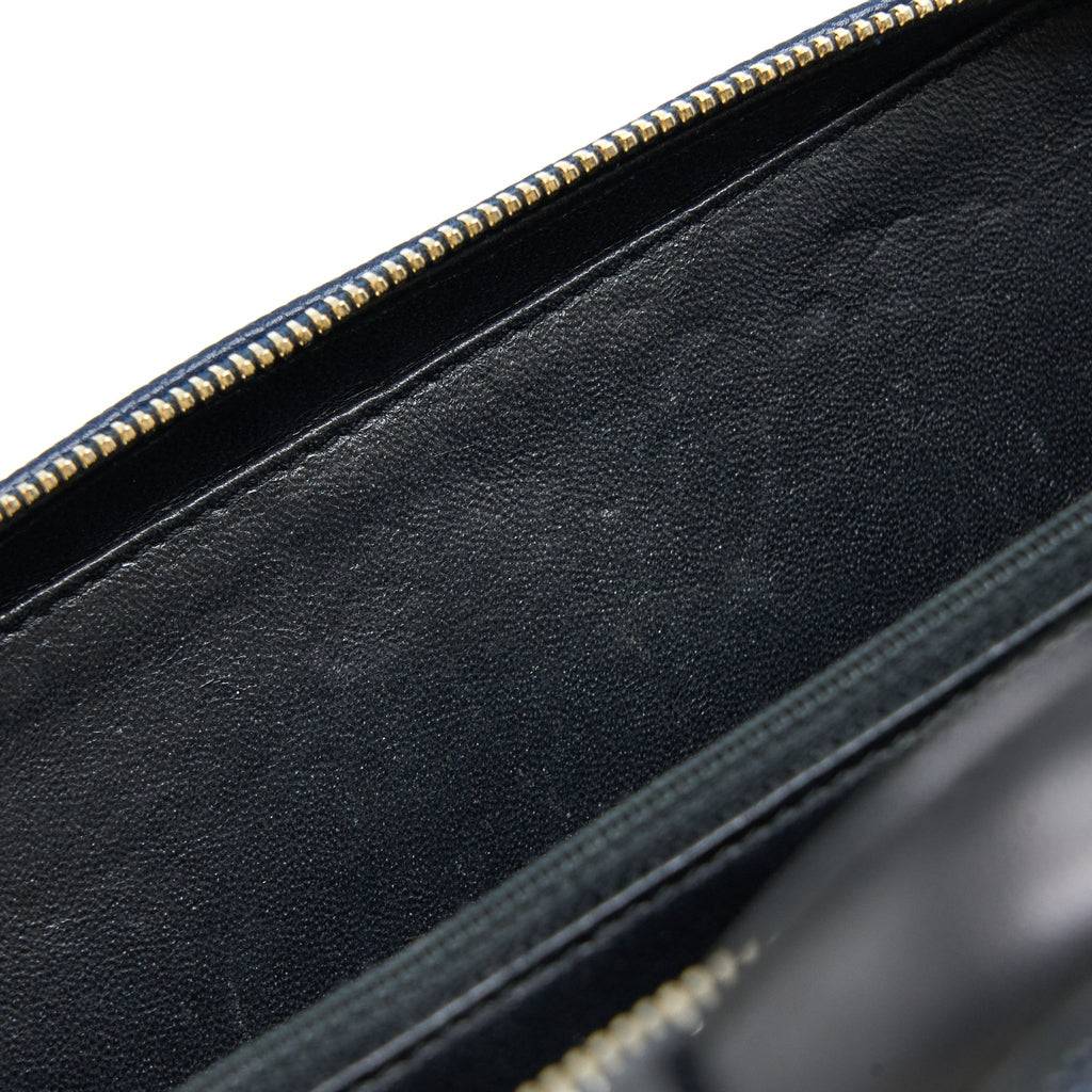 Chanel Medium Filigree Vanity Camera Bag Caviar Blue/Black