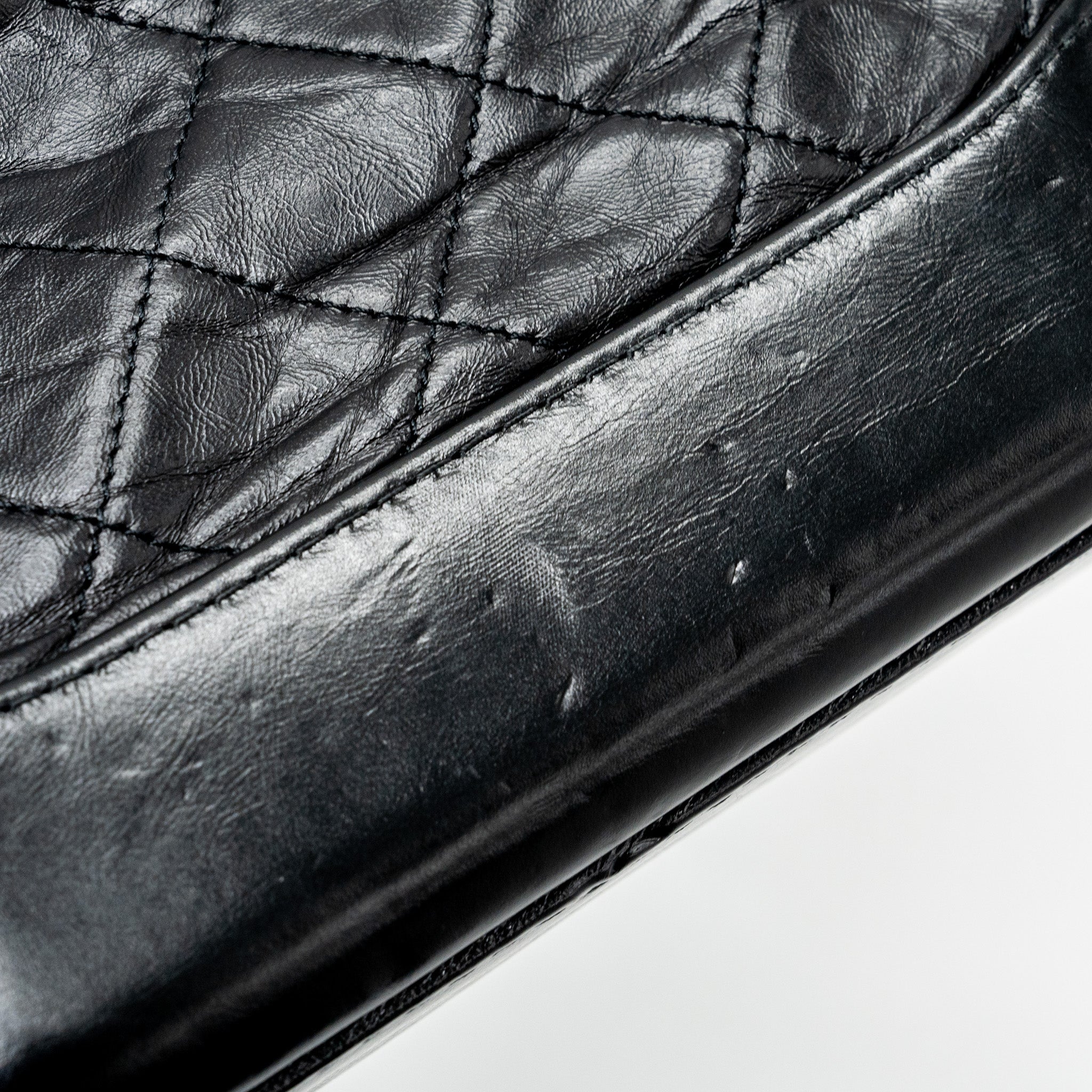 Chanel small Gabrielle hobo bag calfskin black multicolour Hardware