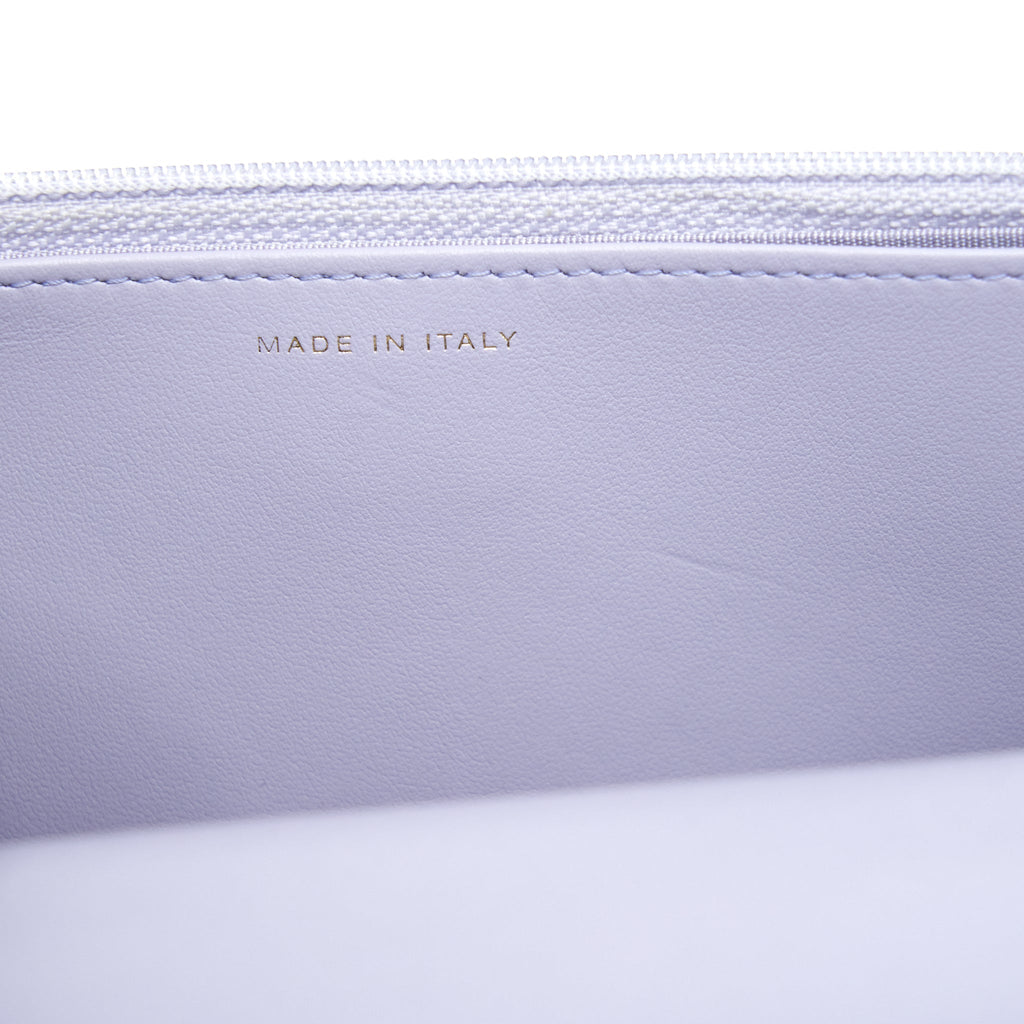Chanel 19 Wallet On Chain Lambskin Light Purple