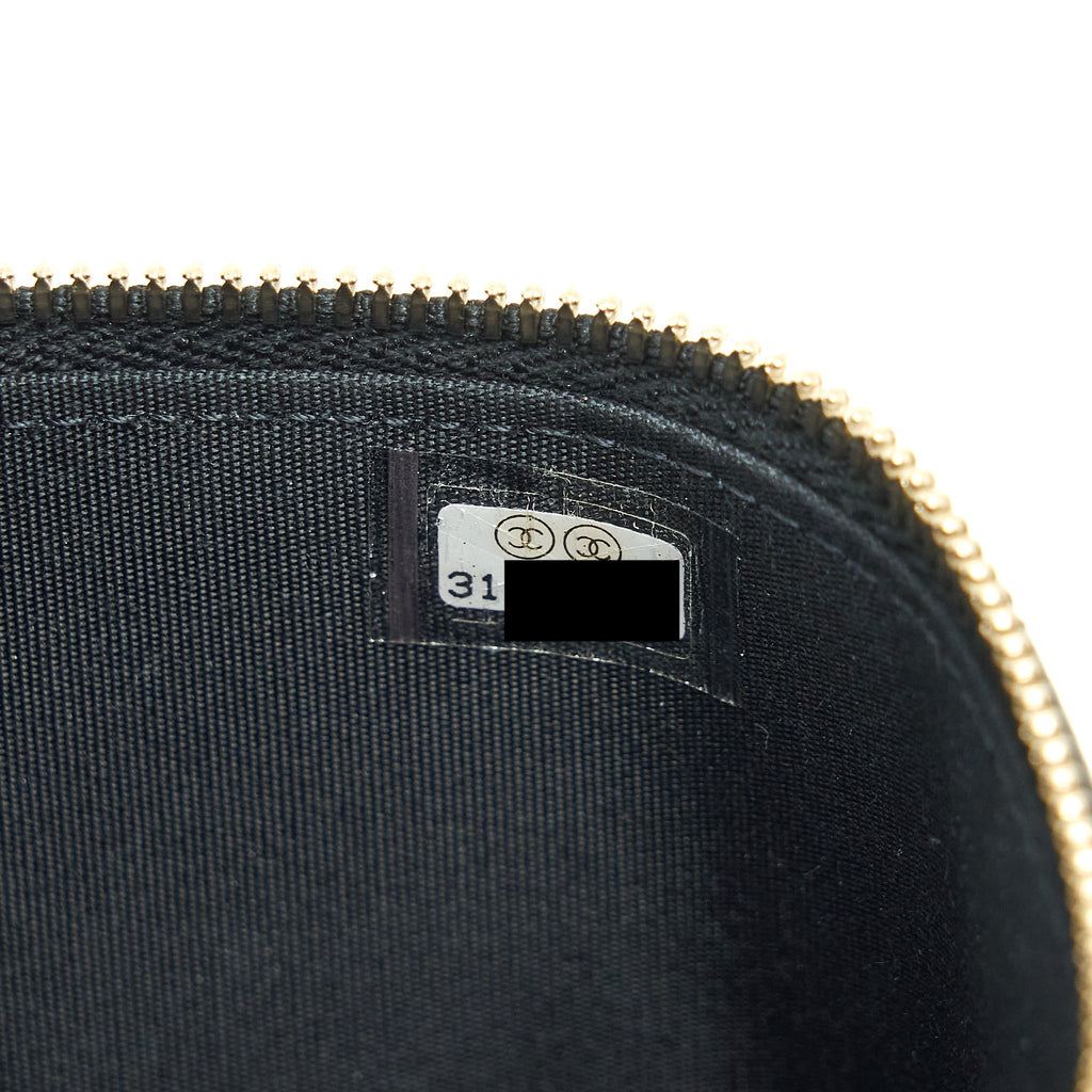 Chanel Top Handle Mini Vanity Case Lambskin Black