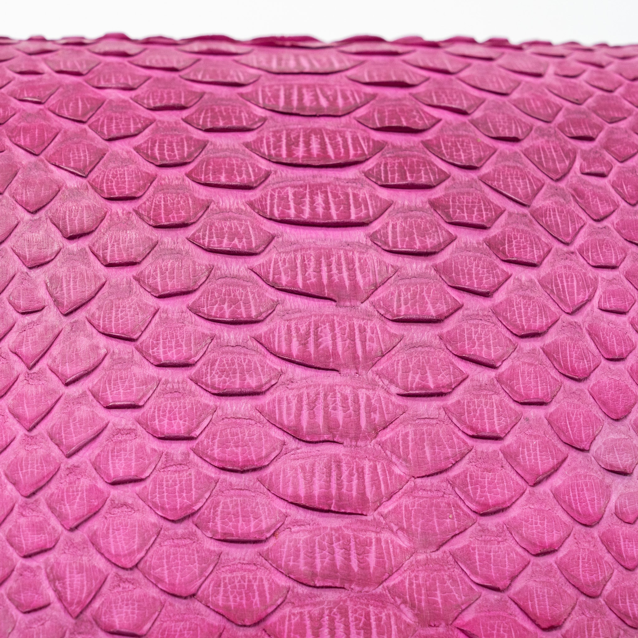 Chanel Medium Boy Bag Python Pink Brushed