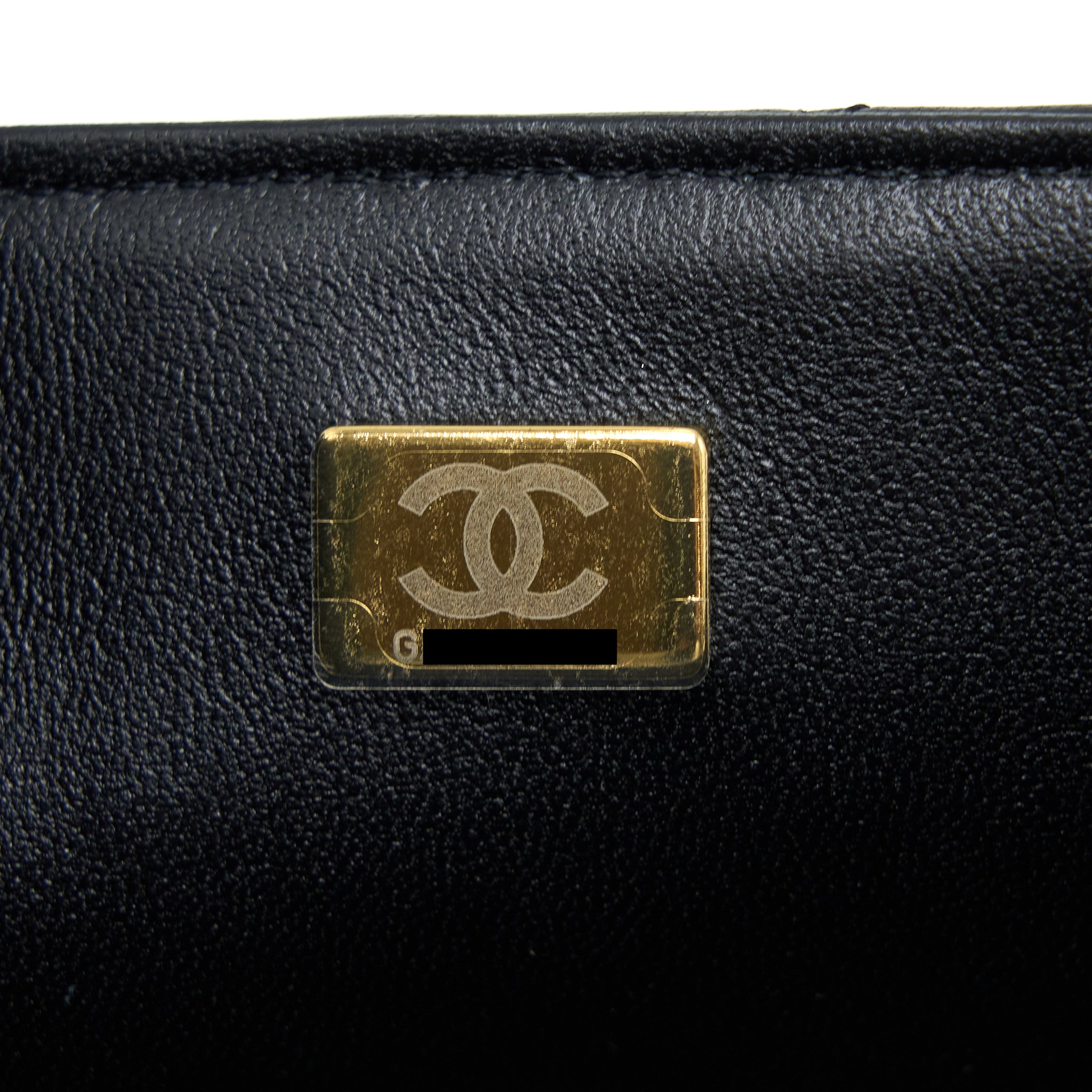 Chanel Classic Mini Rectangular Flap Bag Lambskin Black L (Microchip)
