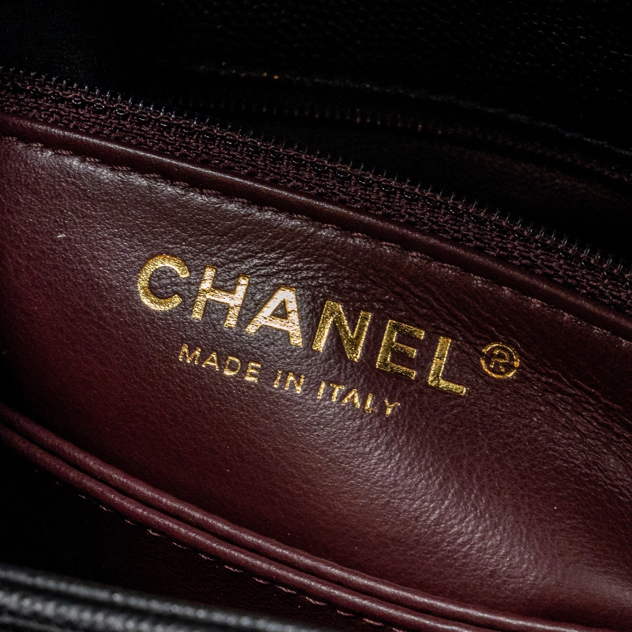 Chanel Small COCO Handle Caviar Black L (Microchip)
