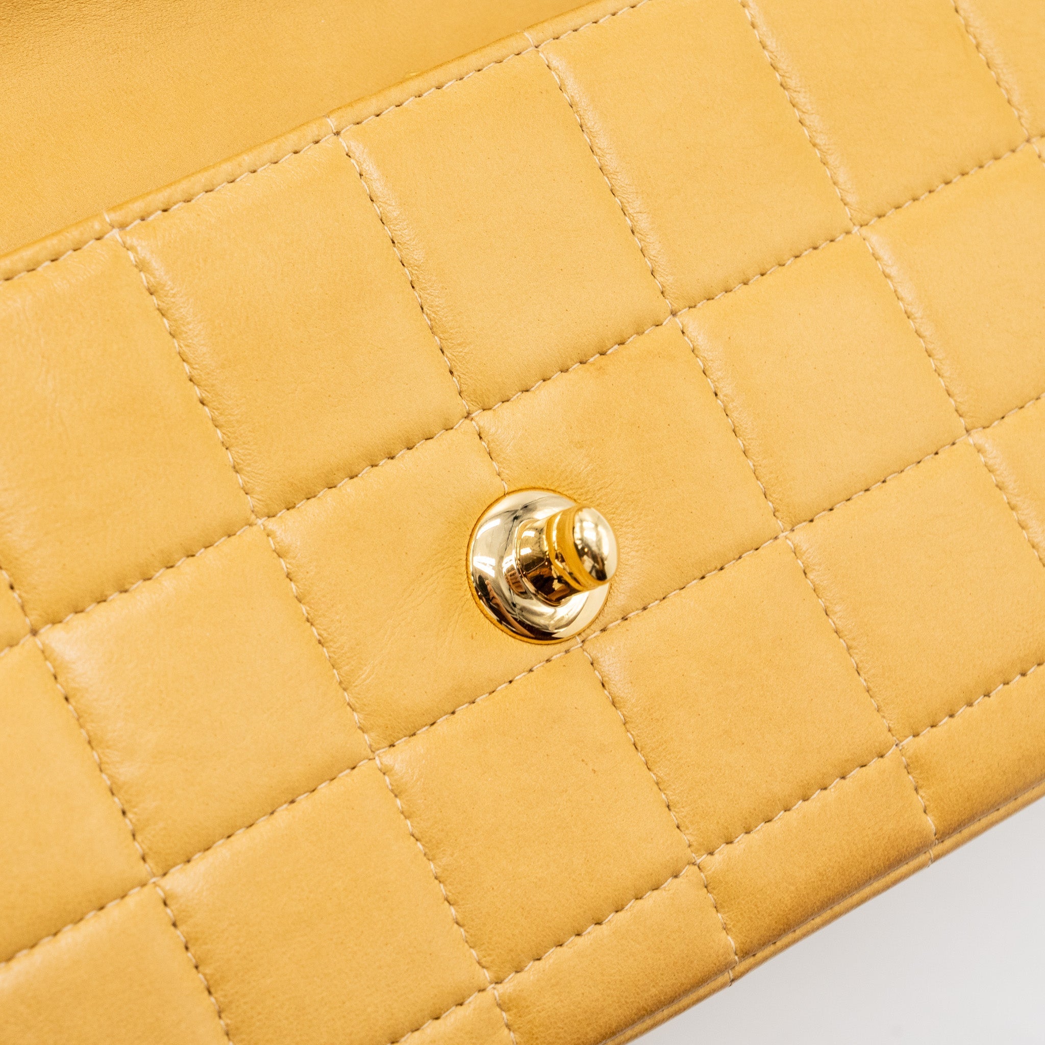 Chanel Vintage Flap Bag Dark Beige