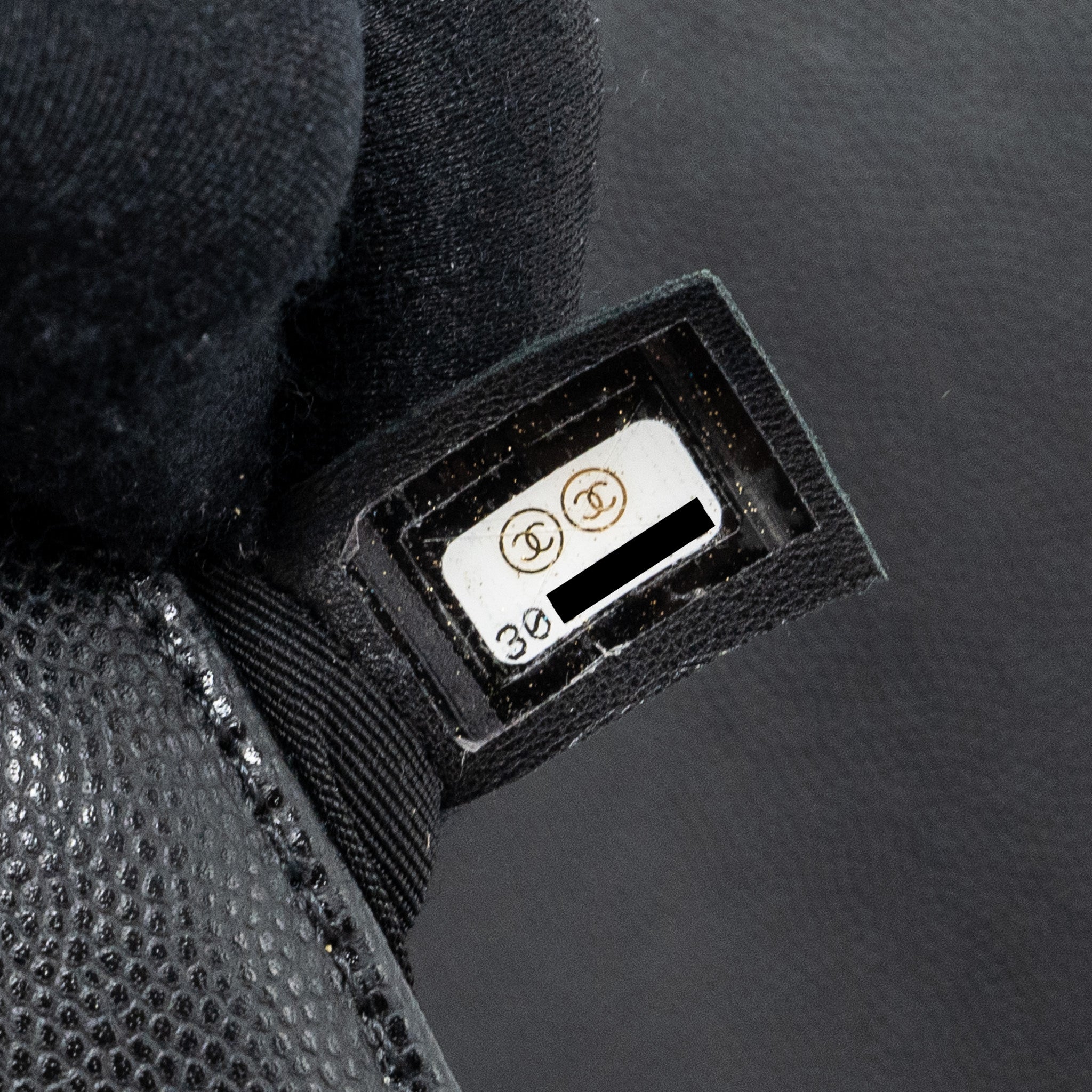 Chanel Medium Classic Boy Bag Caviar Black
