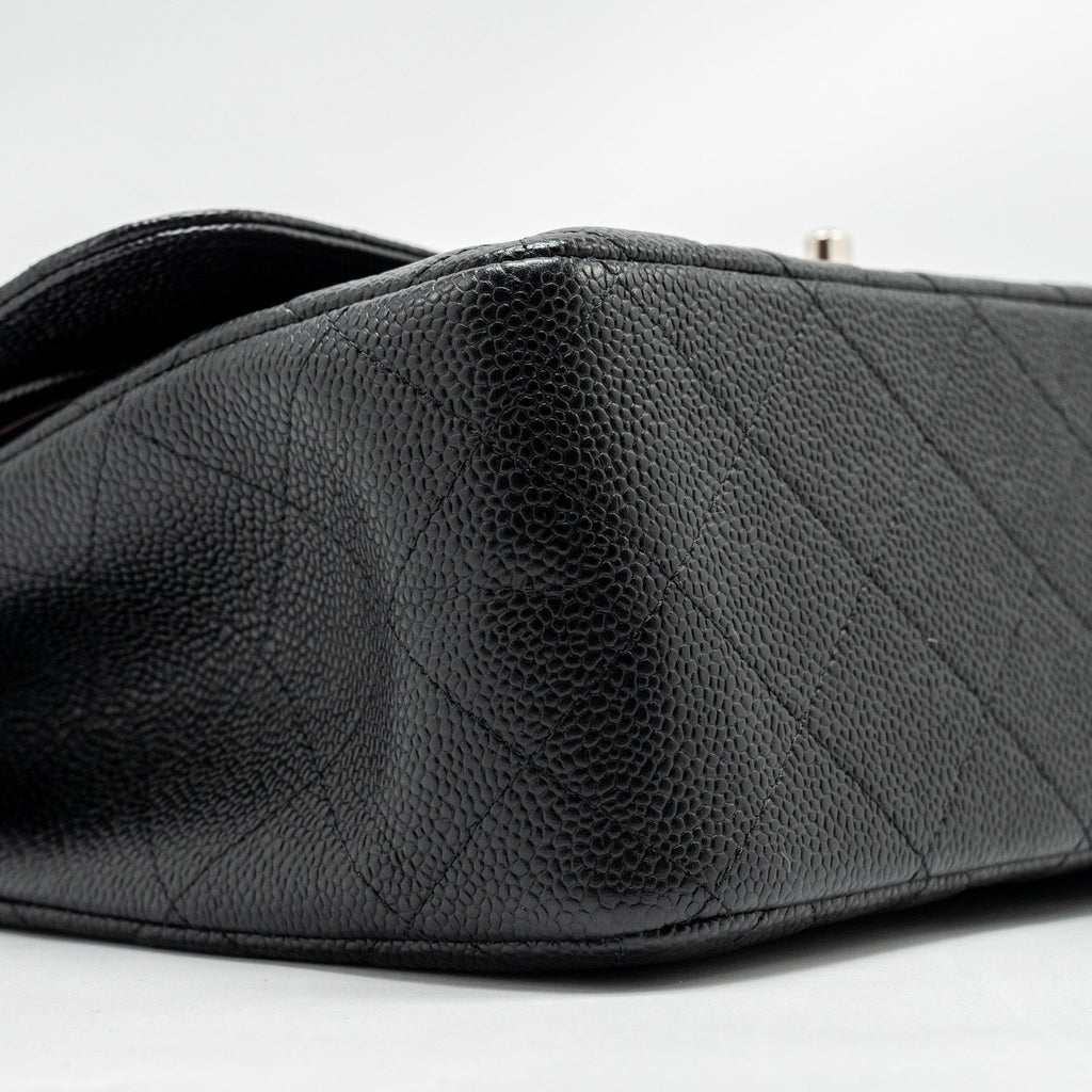 Chanel Jumbo Classic Double Flap Bag Caviar Black
