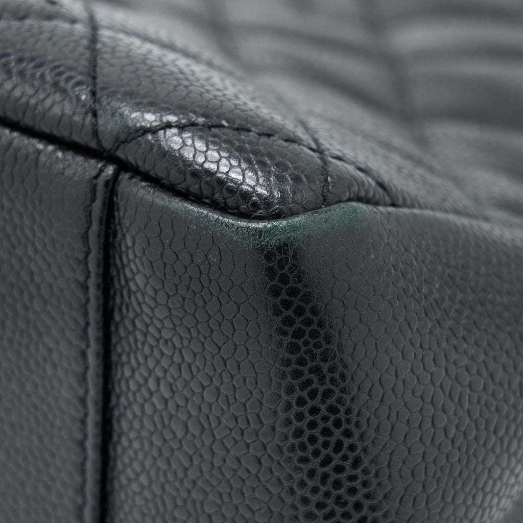 Chanel Grand Shopping Tote Bag Caviar Black
