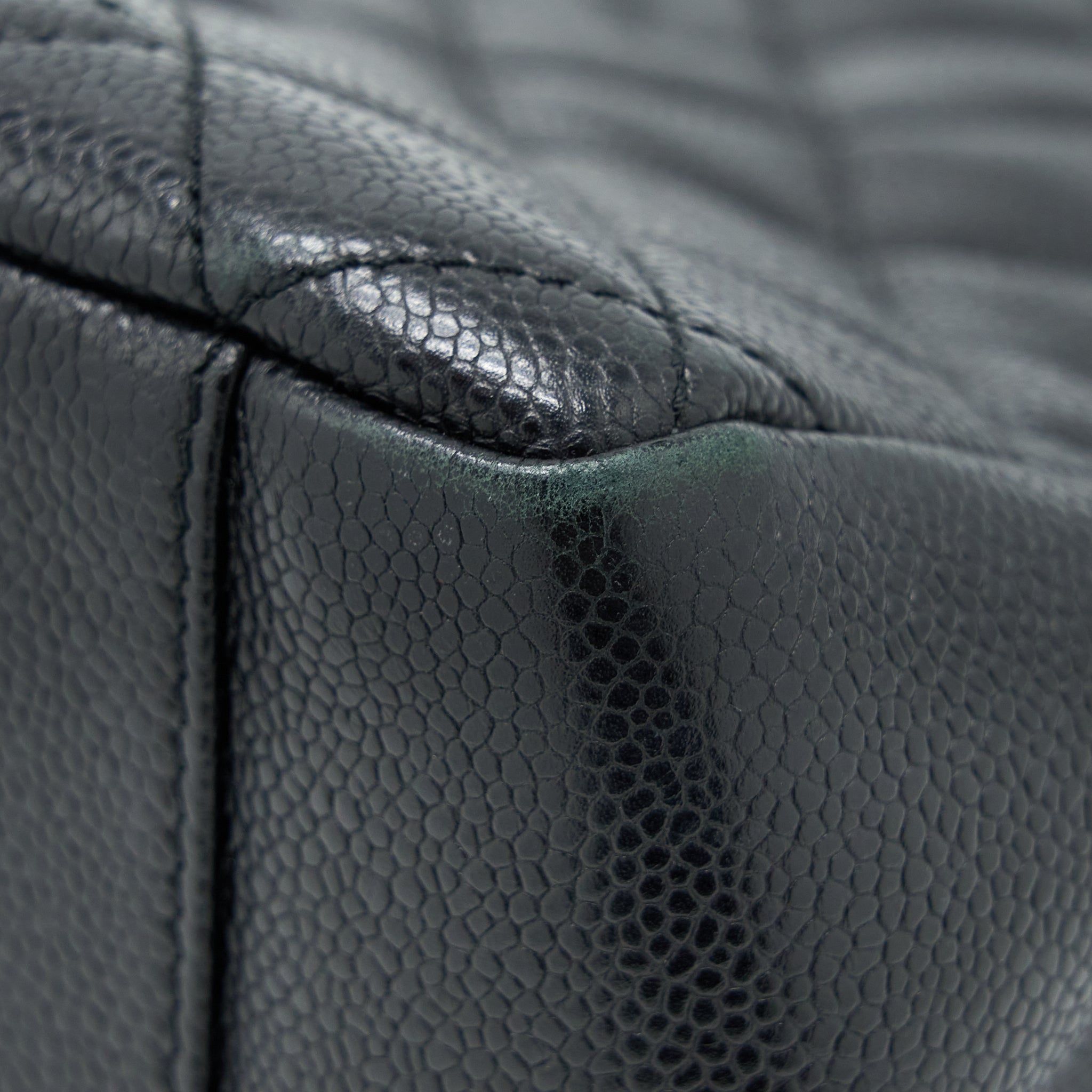 Chanel Grand Shopping Tote Bag Caviar Black