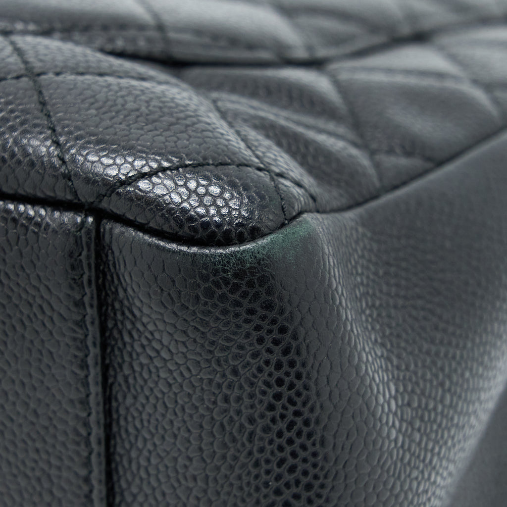 Chanel Grand Shopping Tote Bag Caviar Black