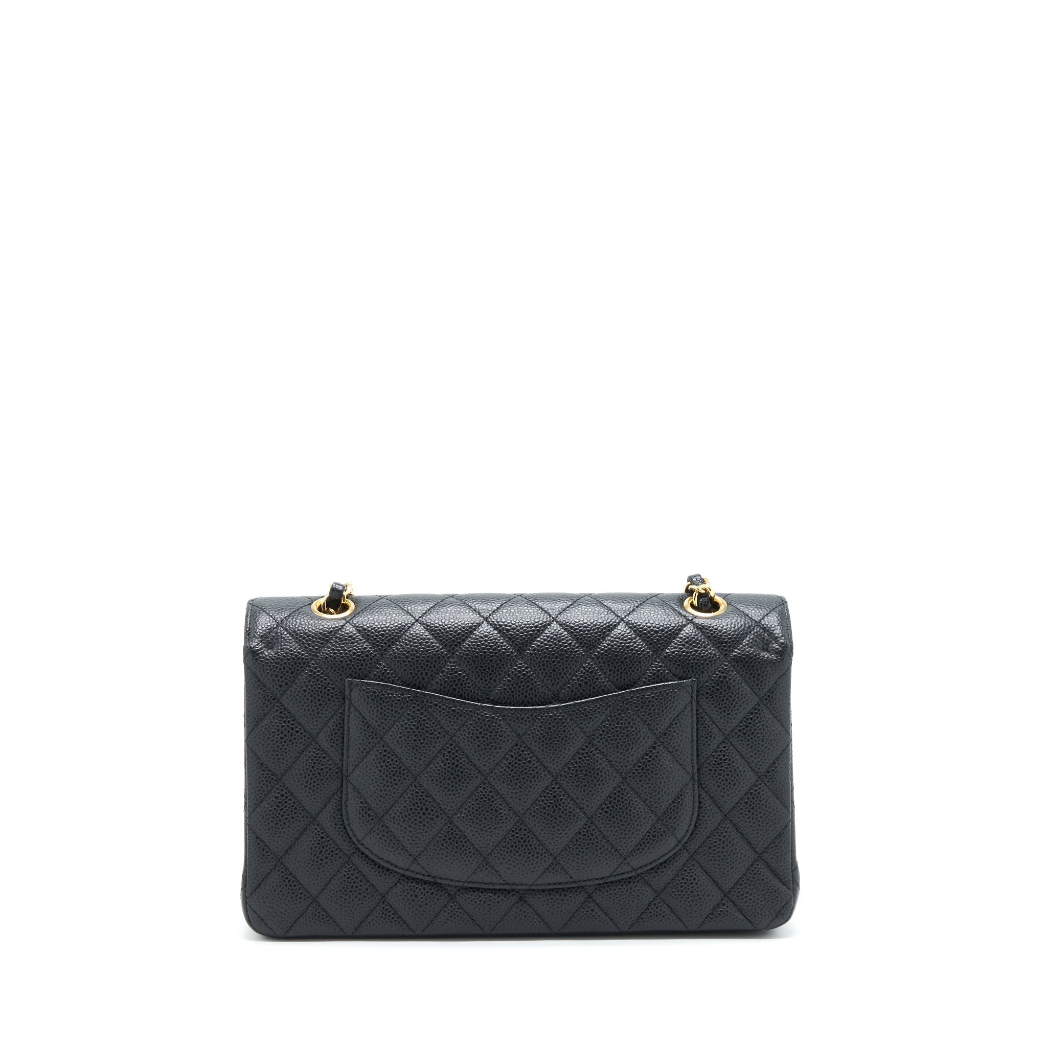 Chanel Medium Classic Double Flap Bag Caviar Black