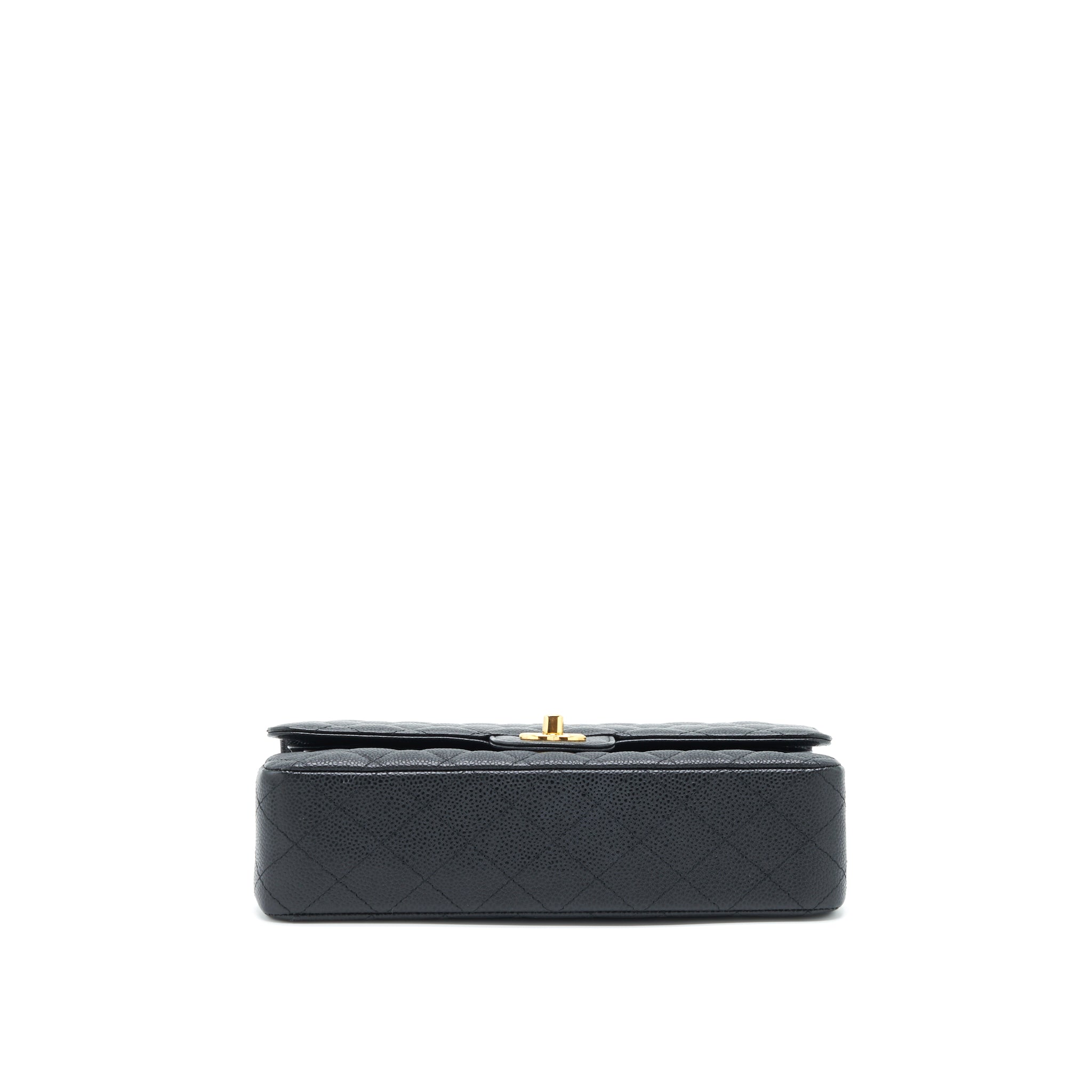 Chanel Medium Classic Double Flap Bag Caviar Black