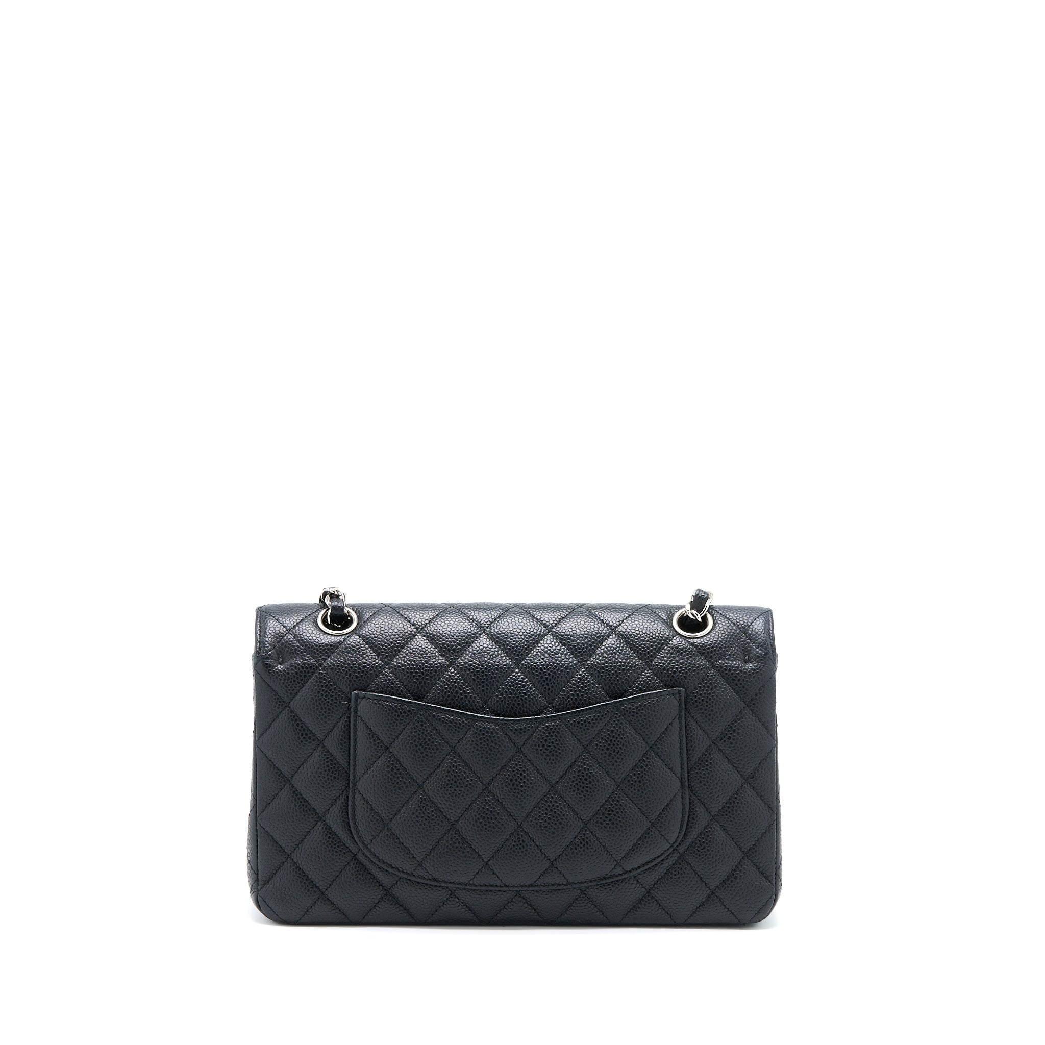 Chanel Medium Classic Double Flap Bag Caviar Black