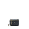 Chanel Long Vanity with Chain Caviar Black L (Microchip)