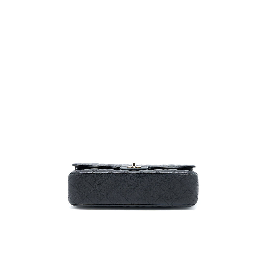 Chanel Medium Classic Double Flap Bag Caviar Black