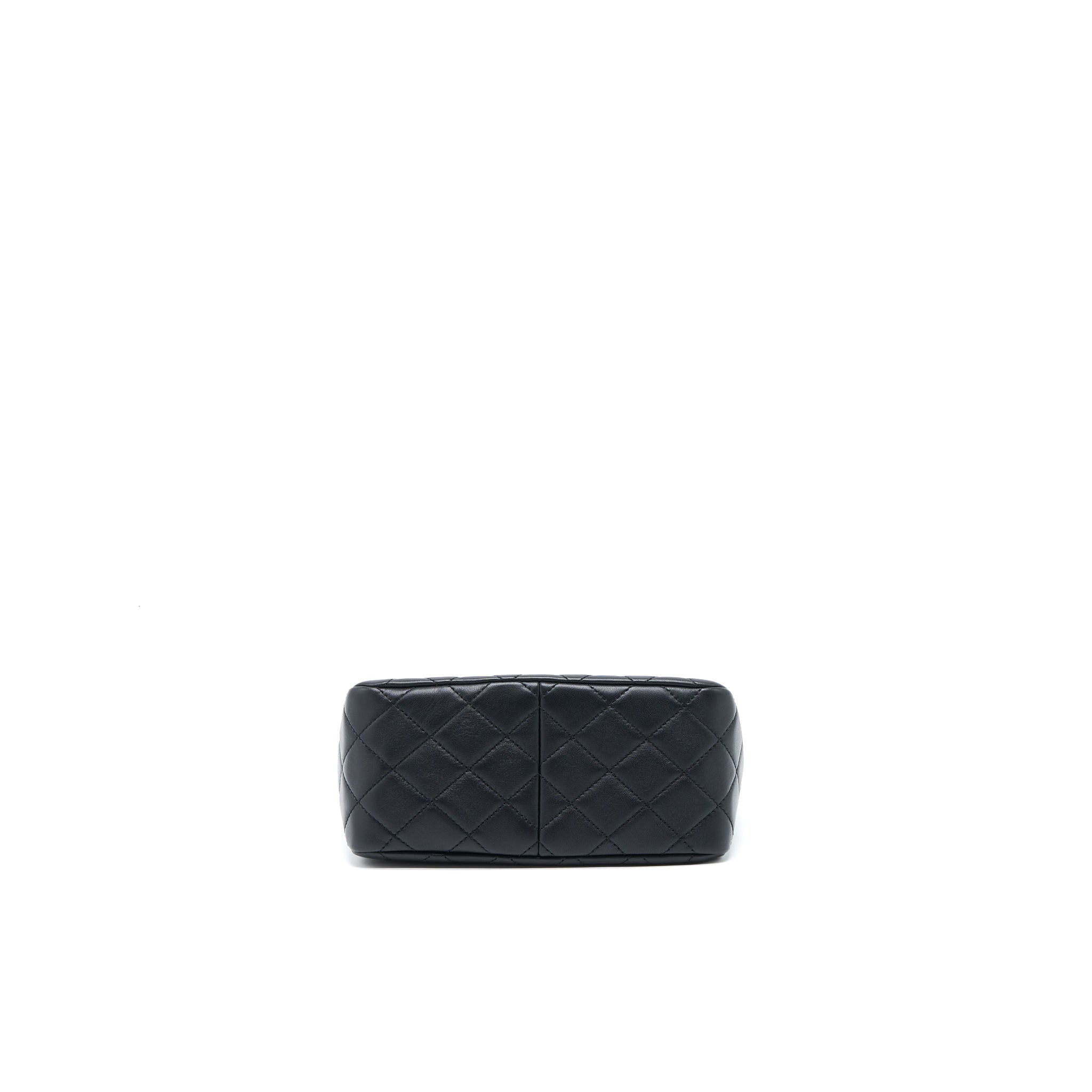 Chanel 23C Pearl Crush Hobo Bag Lambskin Black Brushed  (Microchip)