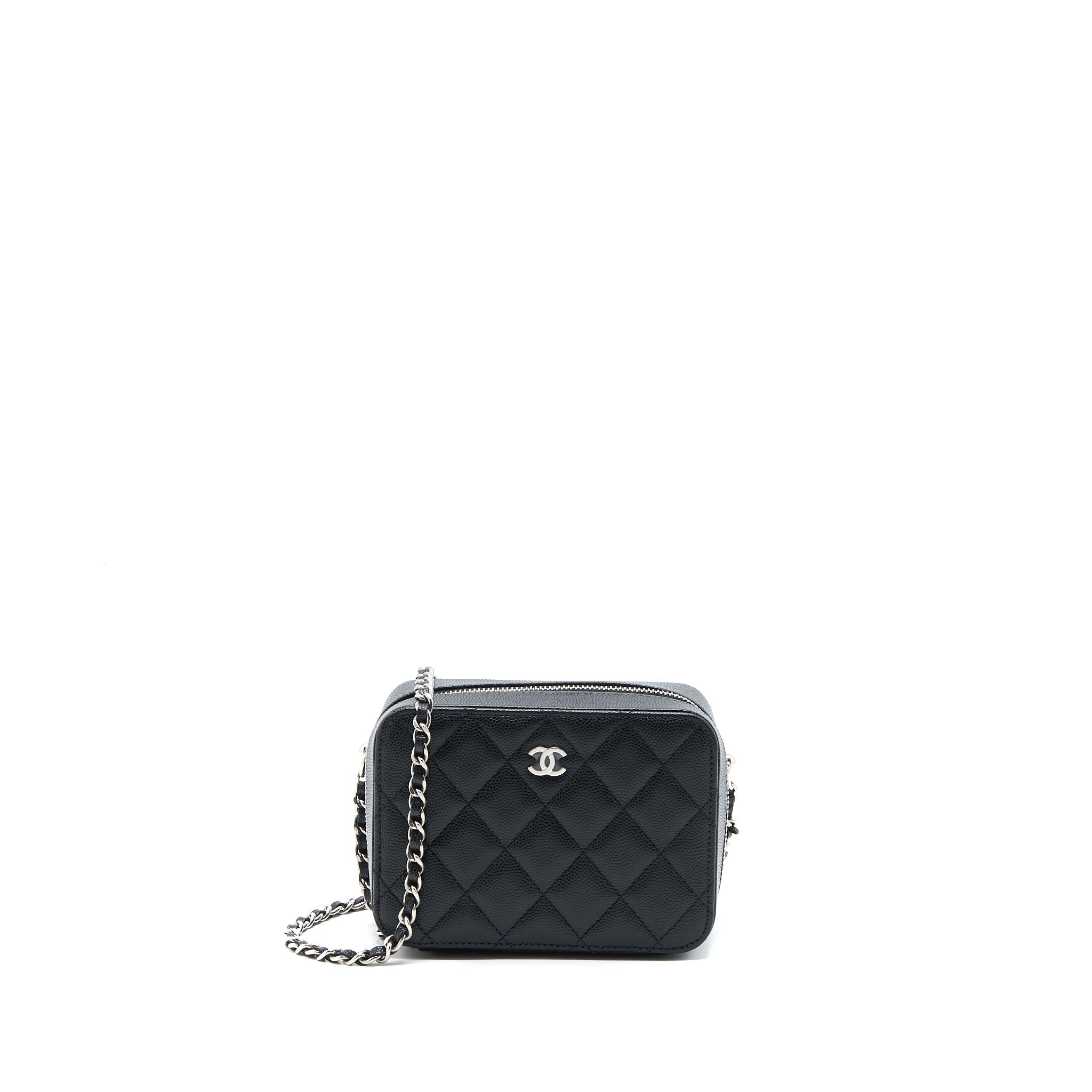 Chanel Mini Camera Case Caviar Black